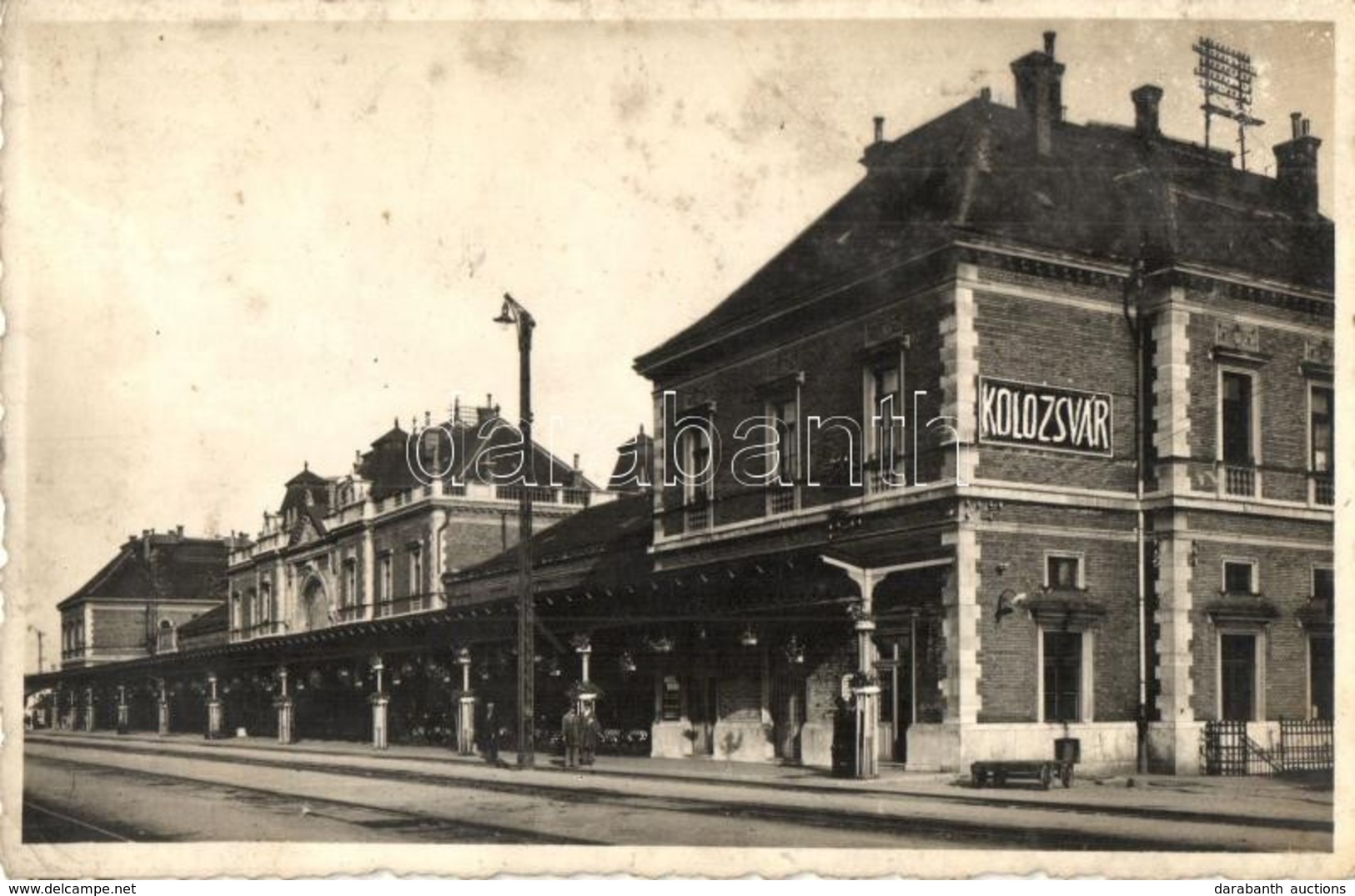 T2/T3 Kolozsvár, Cluj; Vasútállomás / Bahnhof / Railway Station (fl) - Unclassified