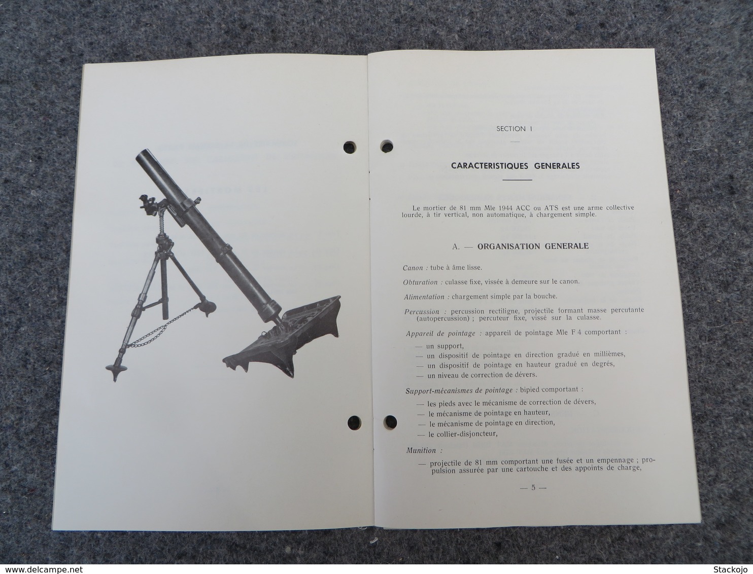 INF. 401/6 - Règlement sur l'armement de l'infanterie - 277/09