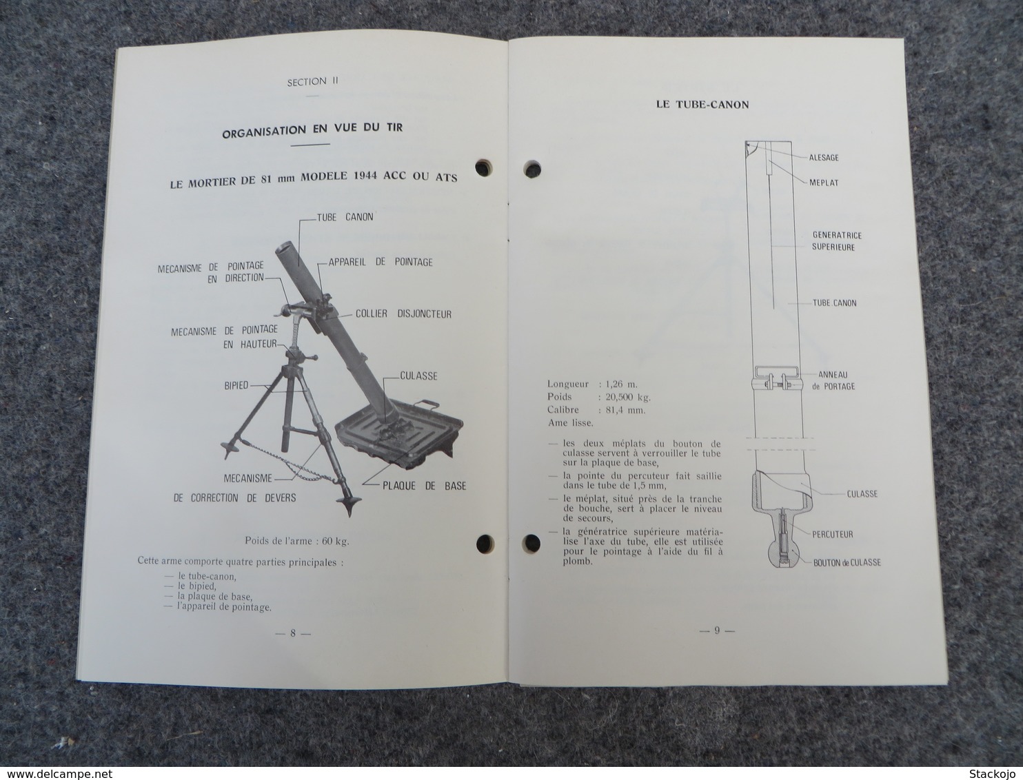 INF. 401/6 - Règlement sur l'armement de l'infanterie - 277/09