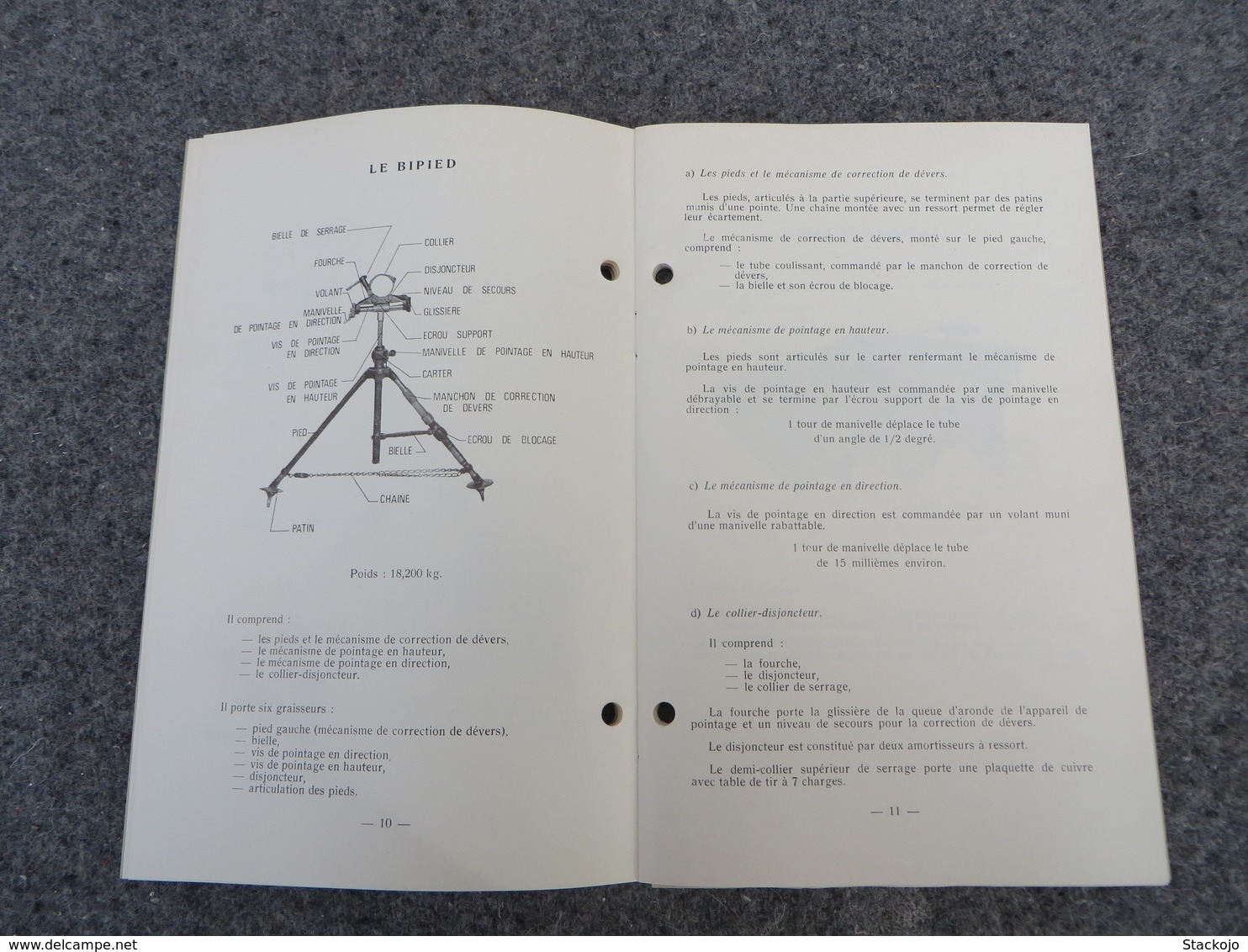 INF. 401/6 - Règlement sur l'armement de l'infanterie - 277/09