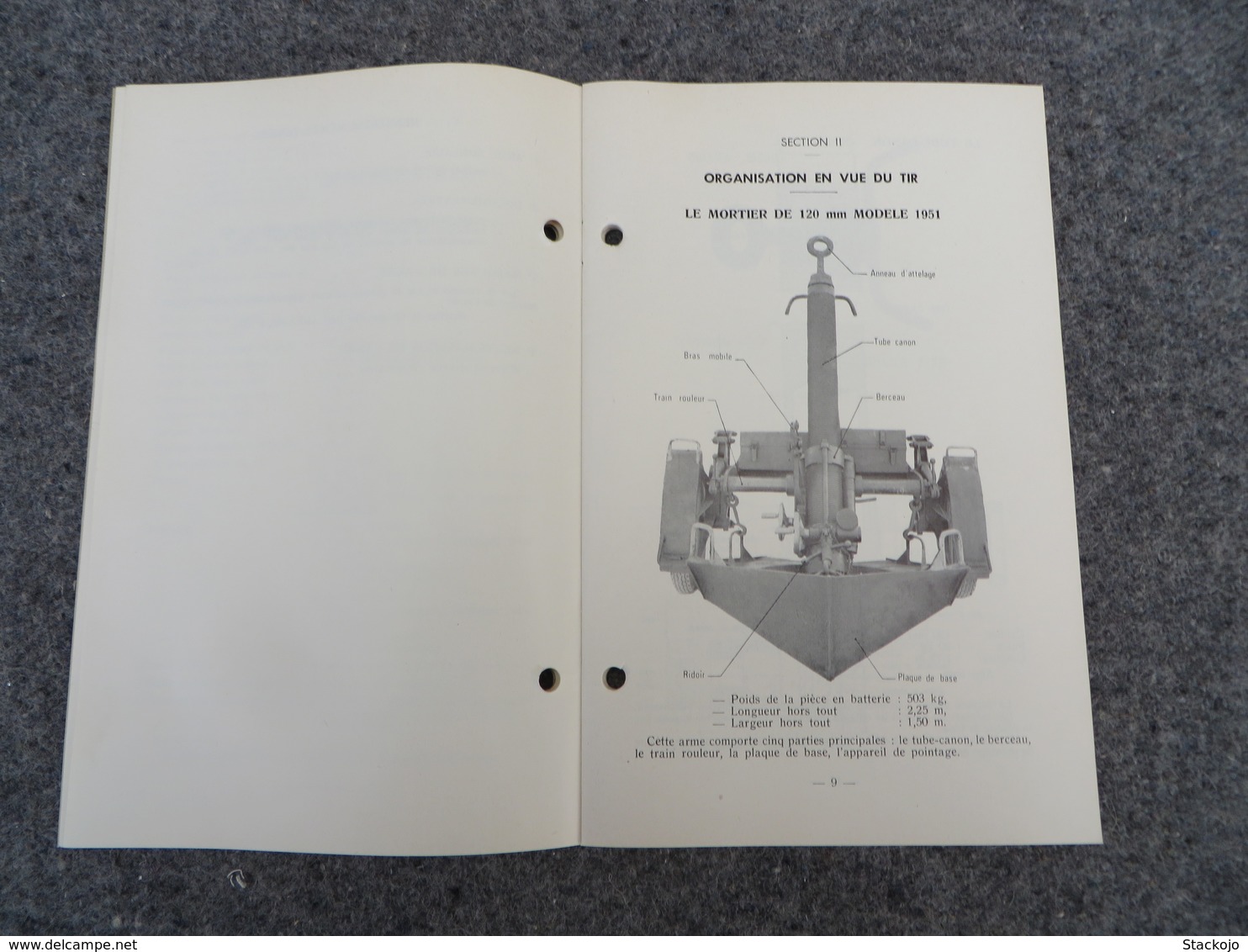 INF. 401/6 - Règlement sur l'armement de l'infanterie - 277/09