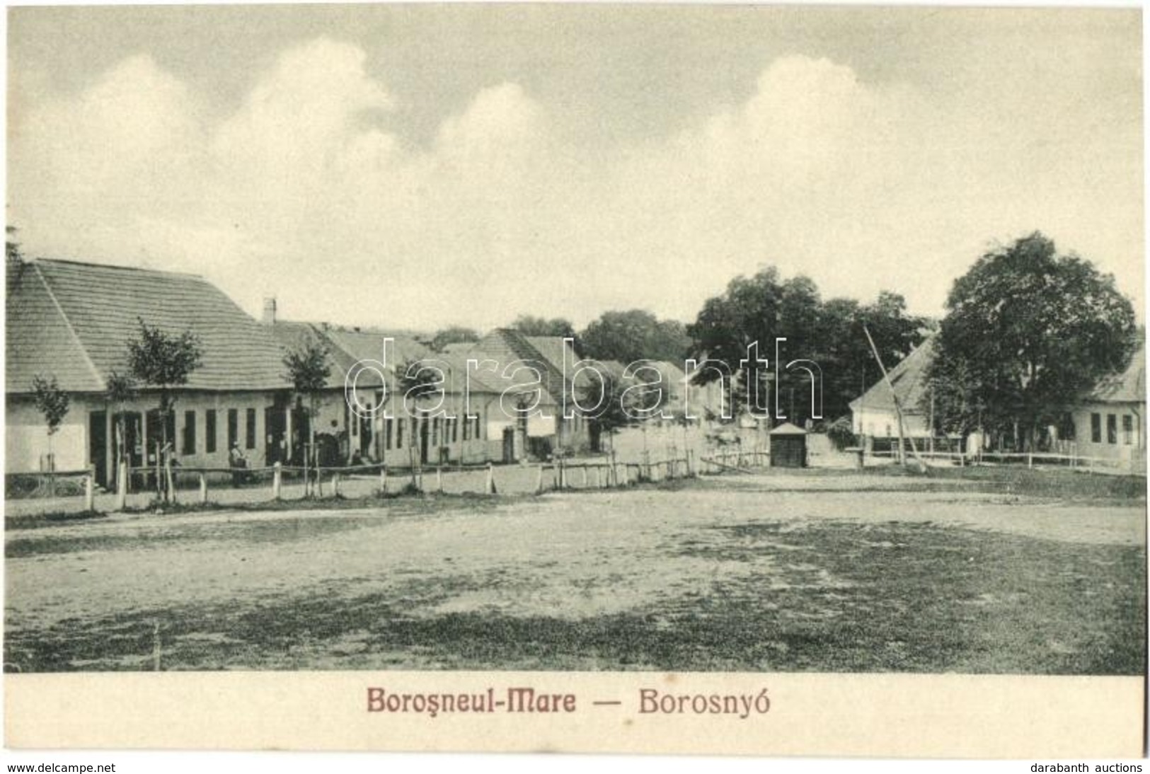 ** T1/T2 Nagyborosnyó, Borosnyó, Borosneu Mare; Utcarészlet, Foto Adler / Street - Unclassified