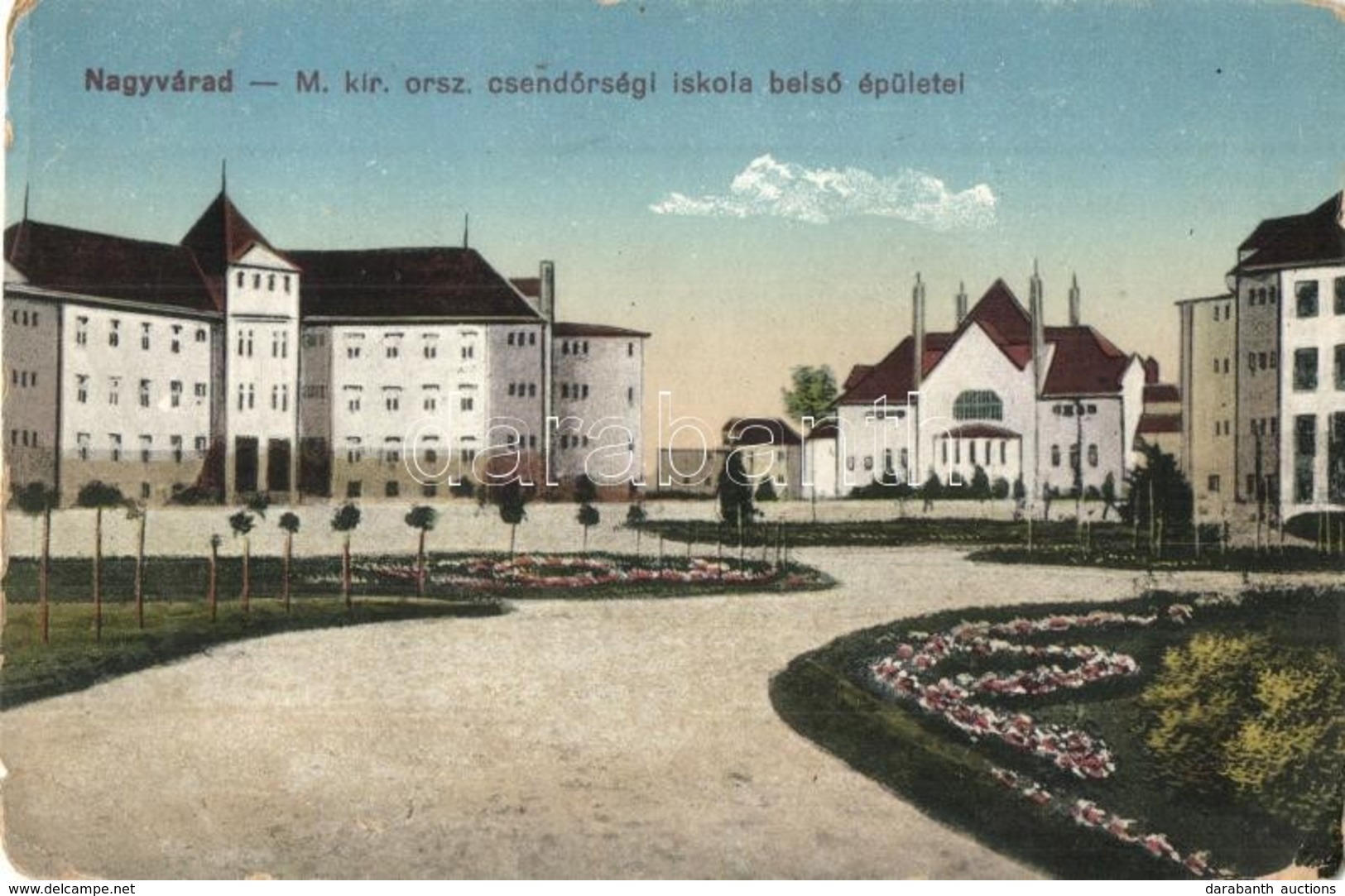 T3 Nagyvárad, Oradea; M. Kir. Orsz. Csendőrségi Iskola Belső épületei / Gendarmerie School Buildings (EB) - Unclassified