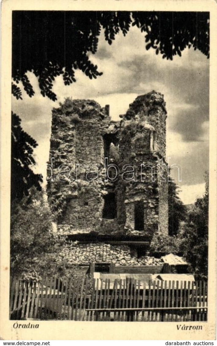 * T2 Óradna, Alt-Rodna, Rodna; Templom Romja 1200-ból / Church Ruins From 1200 - Unclassified