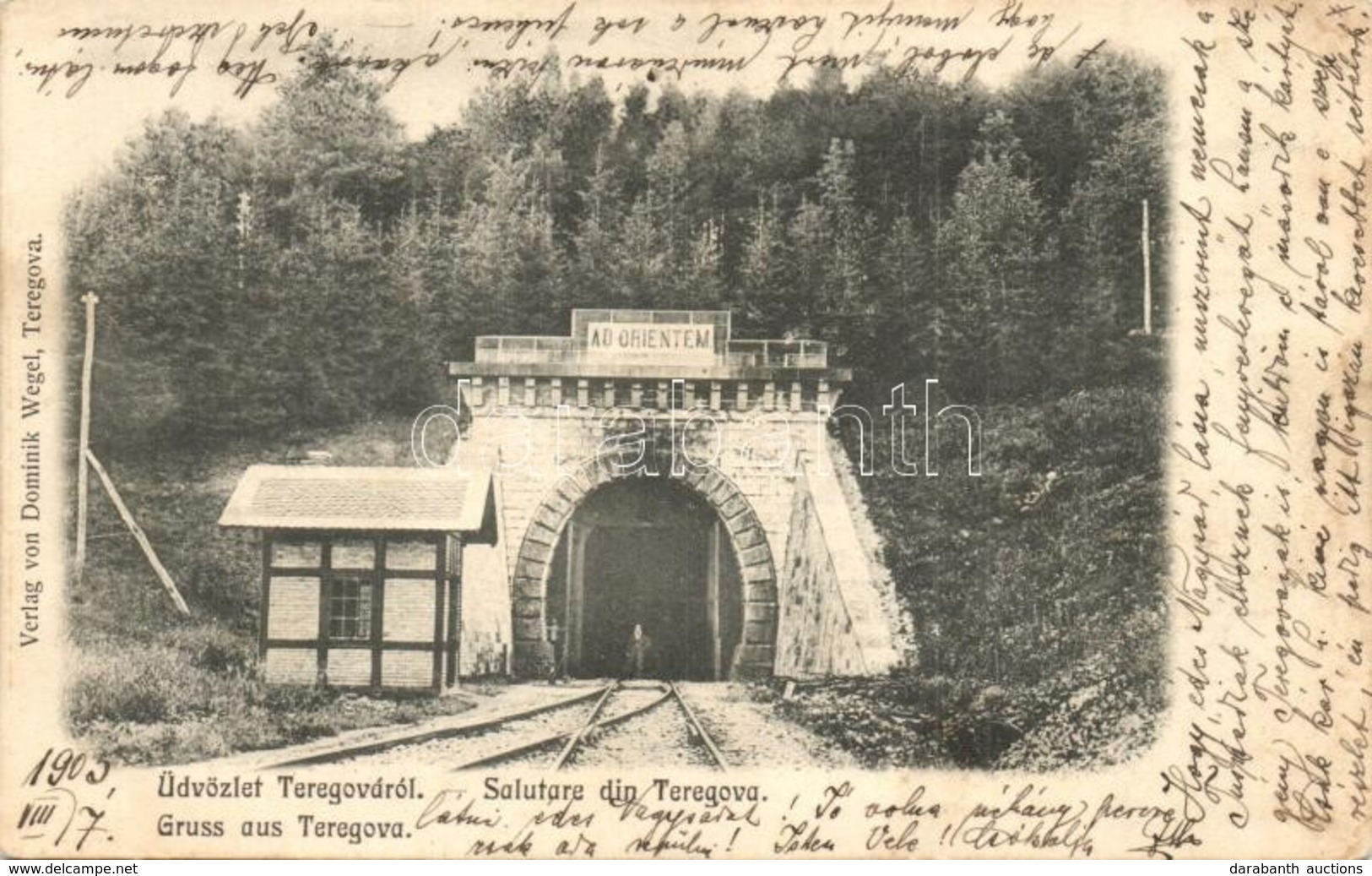 T2 Teregova, Temesvár-Orsova Vasútvonal Alagútja / Railway Tunnel - Non Classés