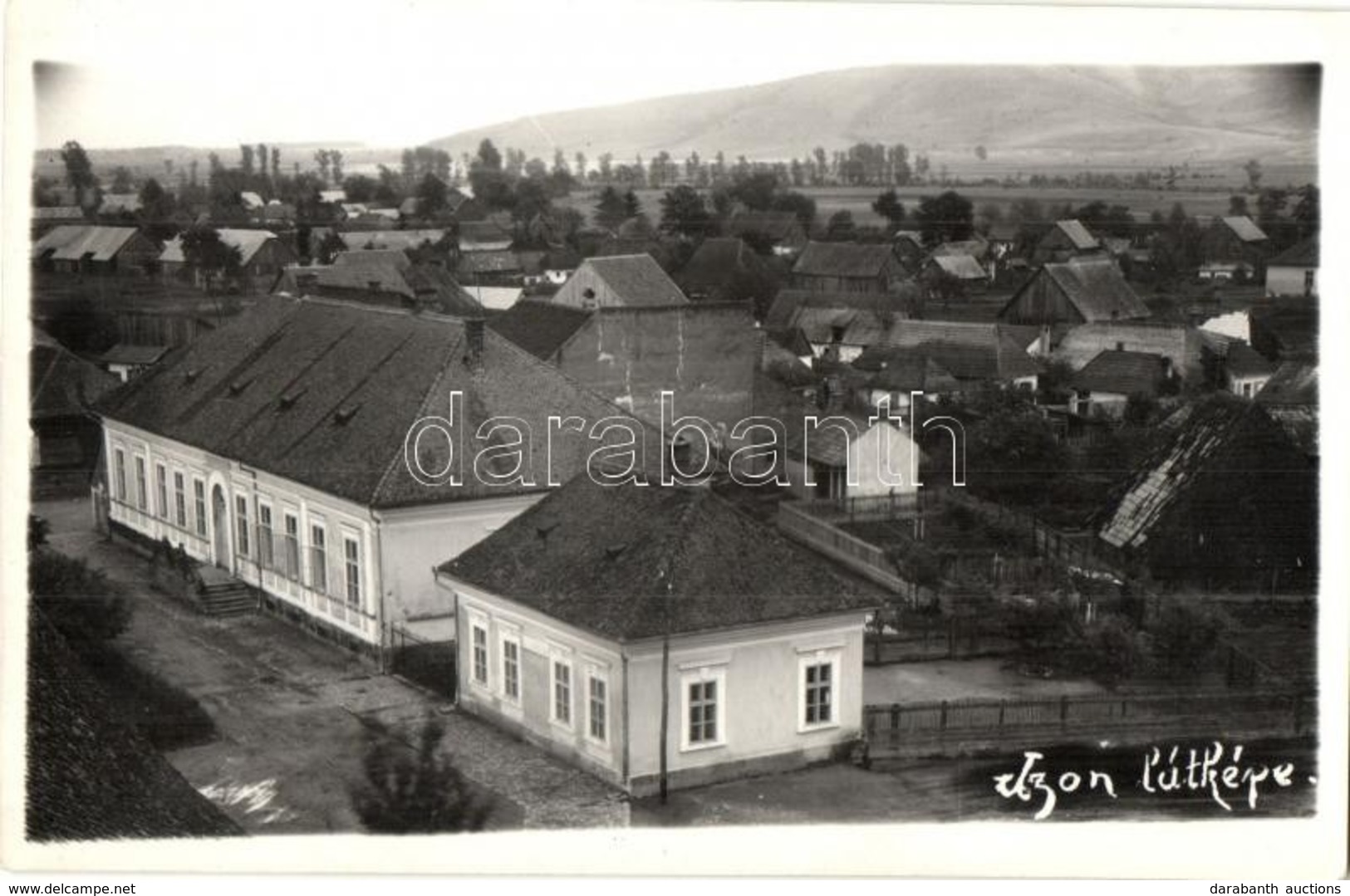 T2 1941 Uzon, Usendorf, Ozun; Látkép / General View. Photo - Sin Clasificación