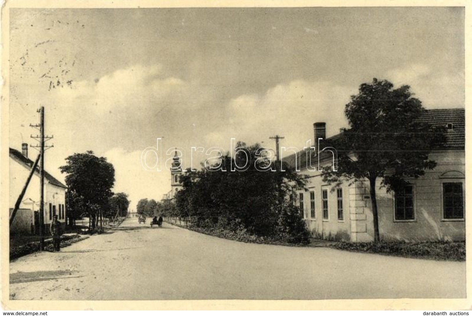 T2/T3 Felsőszeli, Felső-Szeli, Horné Saliby; Utcakép / Street - Ohne Zuordnung