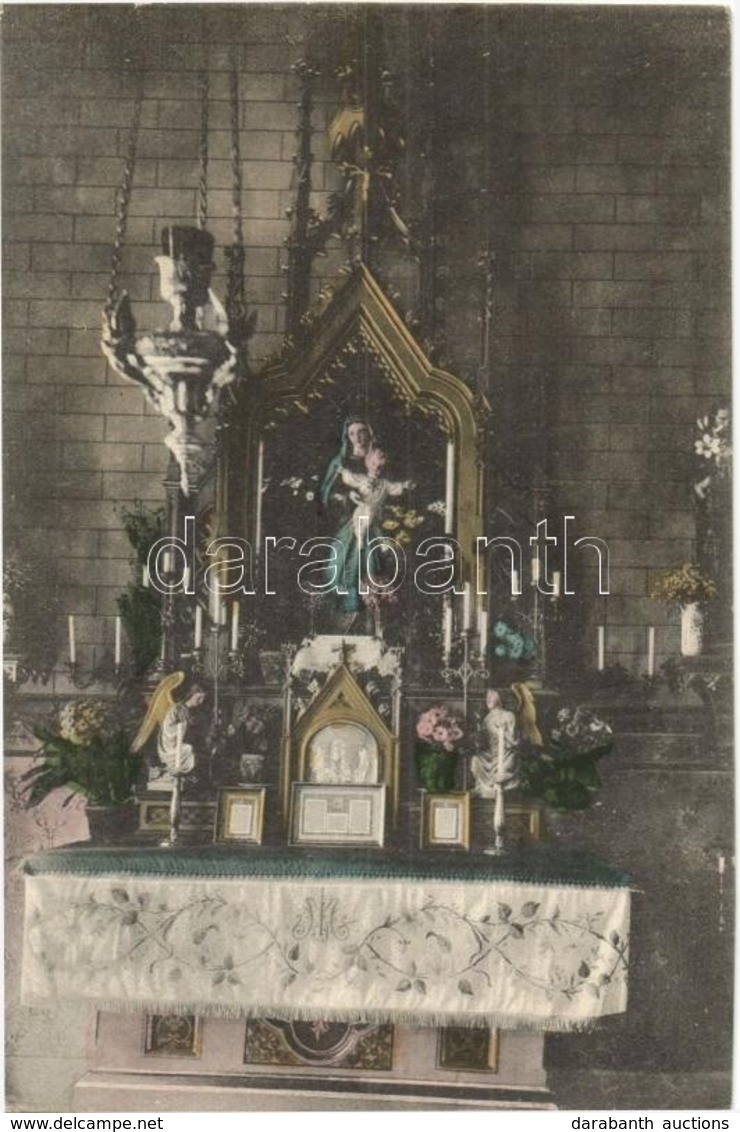 ** T1/T2 Selmecbánya, Schemnitz, Banska Stiavnica; Kolos Leánynevelőintézet Kápolnájának Oltára / Chapel Interior, Altar - Non Classés