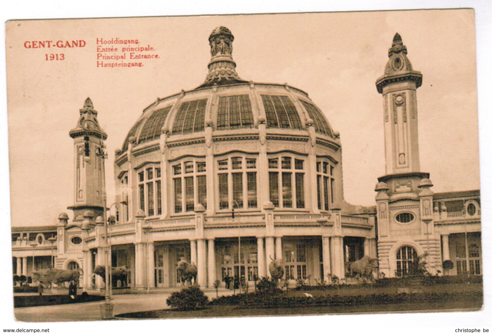 Gent 1913, Hoofdingang (pk52899) - Gent