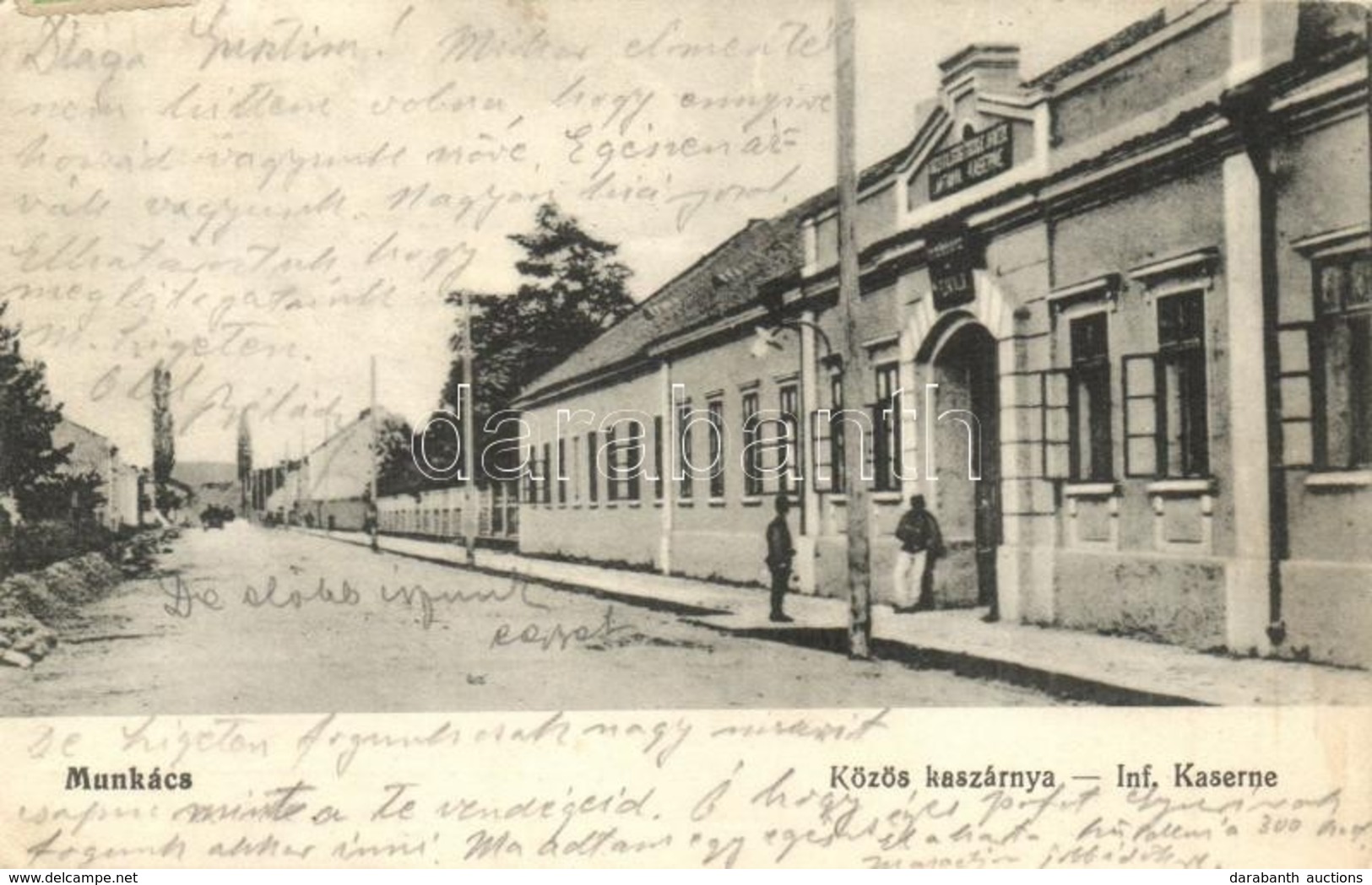 T2/T3 Munkács, Mukacheve, Mukacevo; Közös Kaszárnya / Inf. Kaserne / K.u.K. Military Barracks (EK) - Ohne Zuordnung