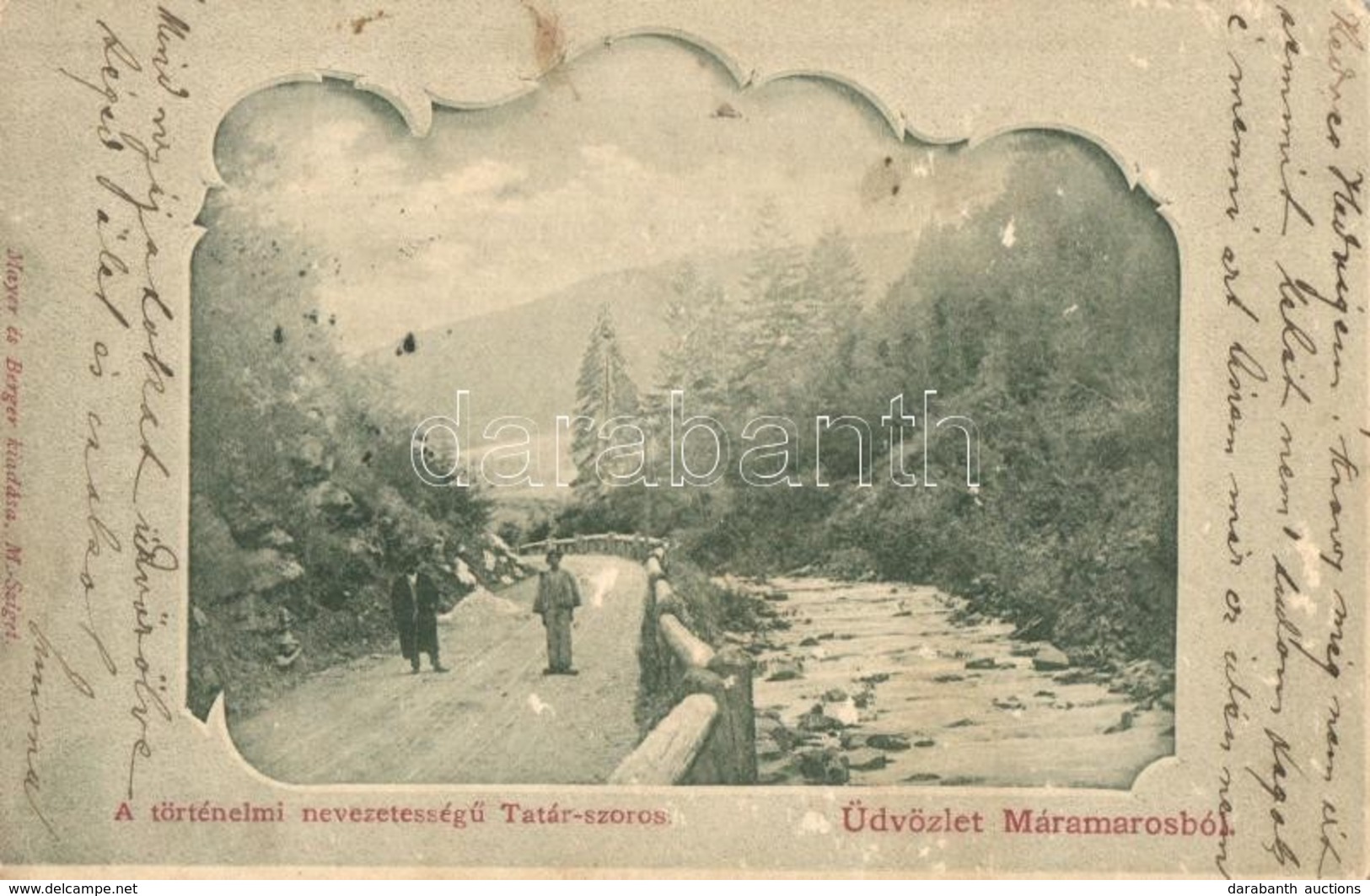 T2/T3 Tatár-hágó, Tatár-szoros, Yablonitsky Pass (Máramaros); Art Nouveau (kis Szakadás / Small Tear) - Unclassified