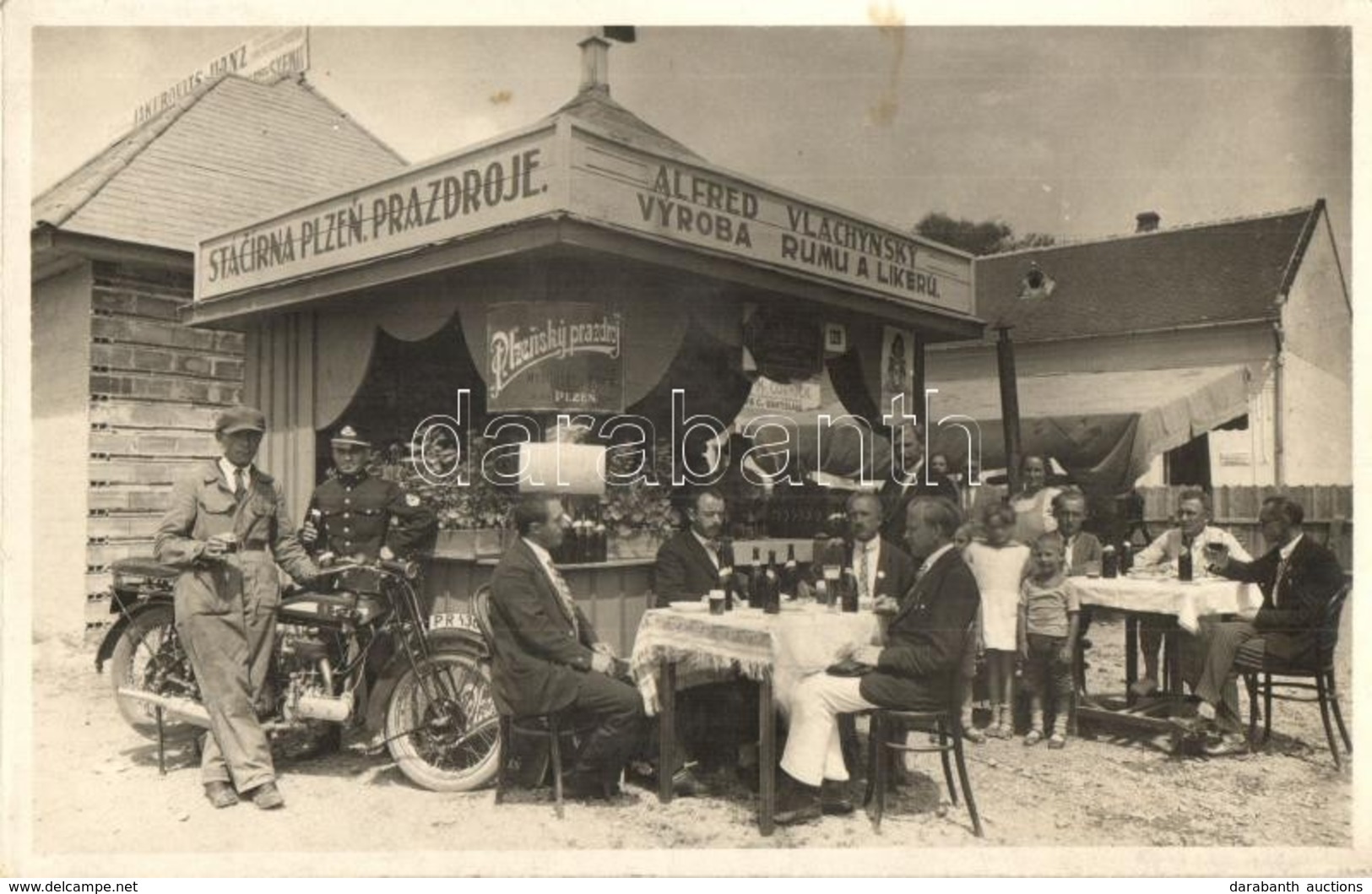 * T2 1927 Ungvár, Uzshorod, Uzhorod; I. Kereskedelmi Kiállítás, Alfred Vlachynsky Rum és Likőrgyáros Pilseni Sörpavilonj - Non Classés