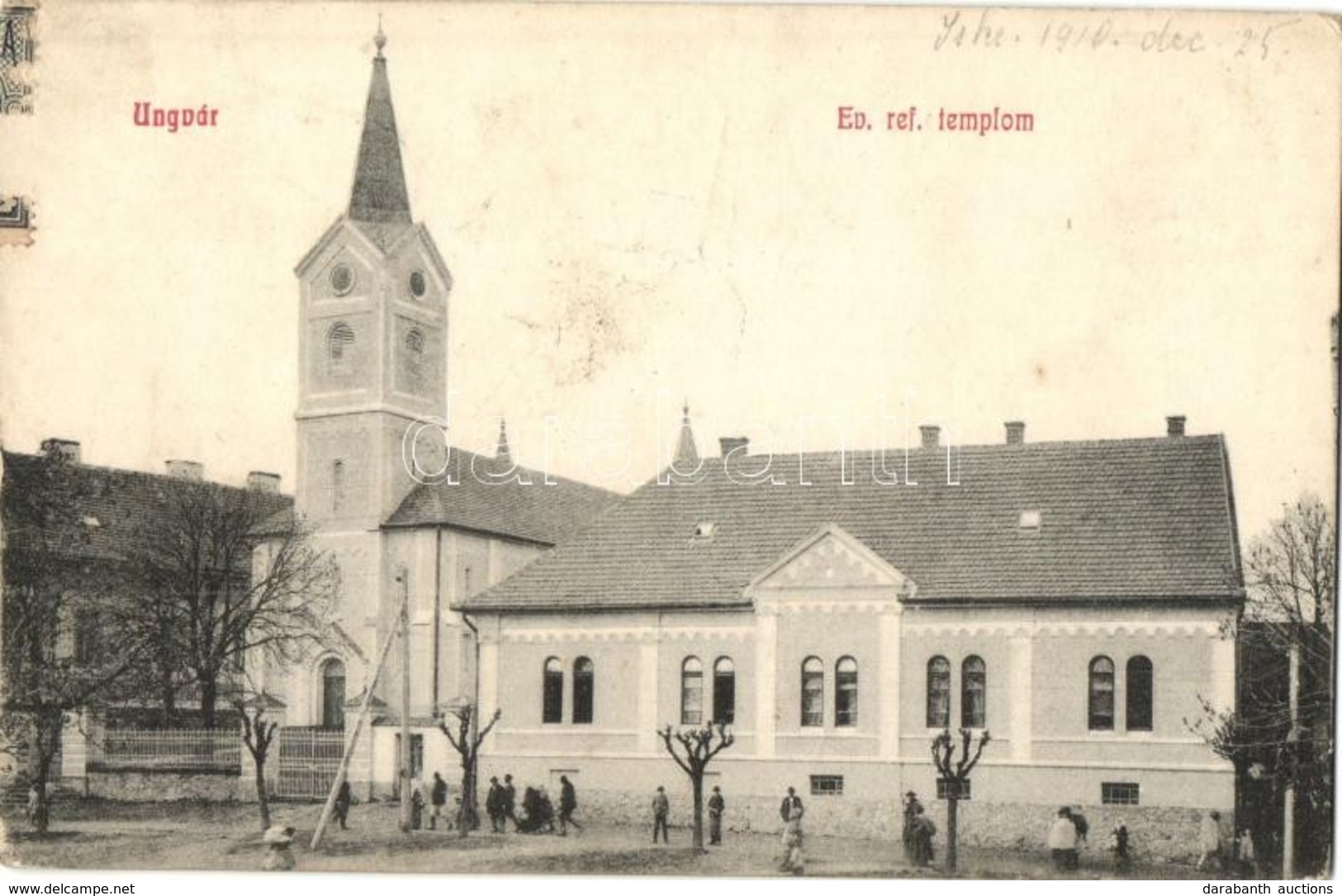 T2/T3 Ungvár, Uzshorod, Uzhorod; Református Templom / Calvinist Church (EK) - Non Classés