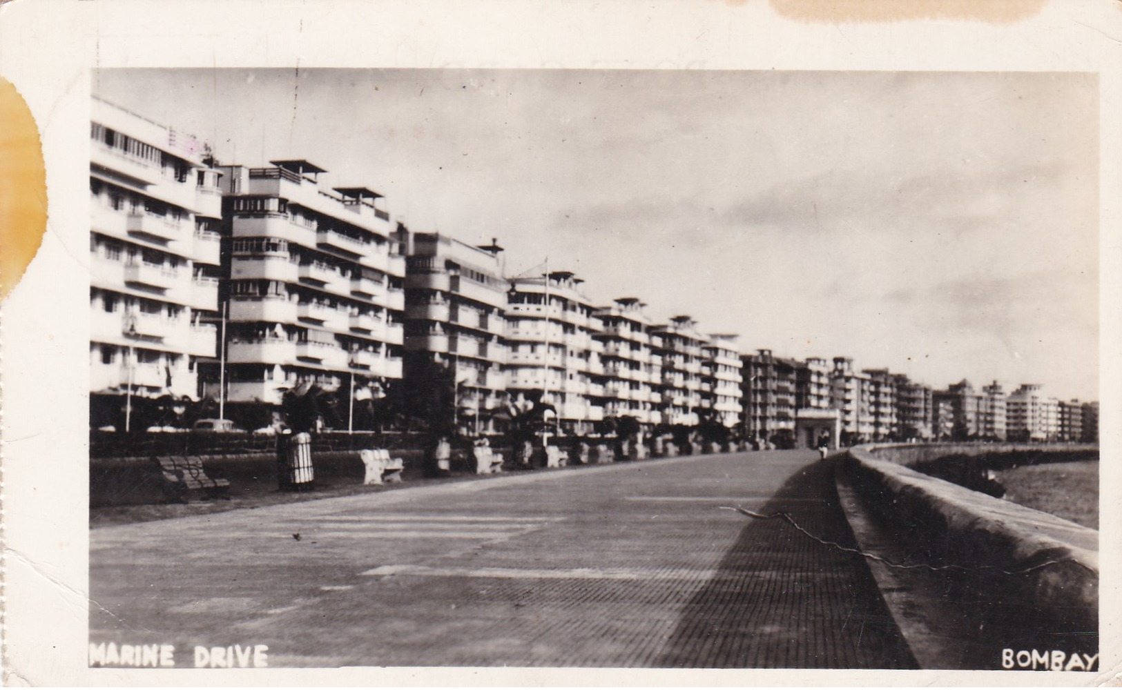 BOMBAY,INDIA OLD POSTCARD (C592) - Inde