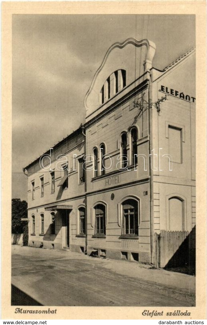 * T1/T2 Muraszombat, Muravska Sobota; Elefánt Szálloda / Hotel - Ohne Zuordnung