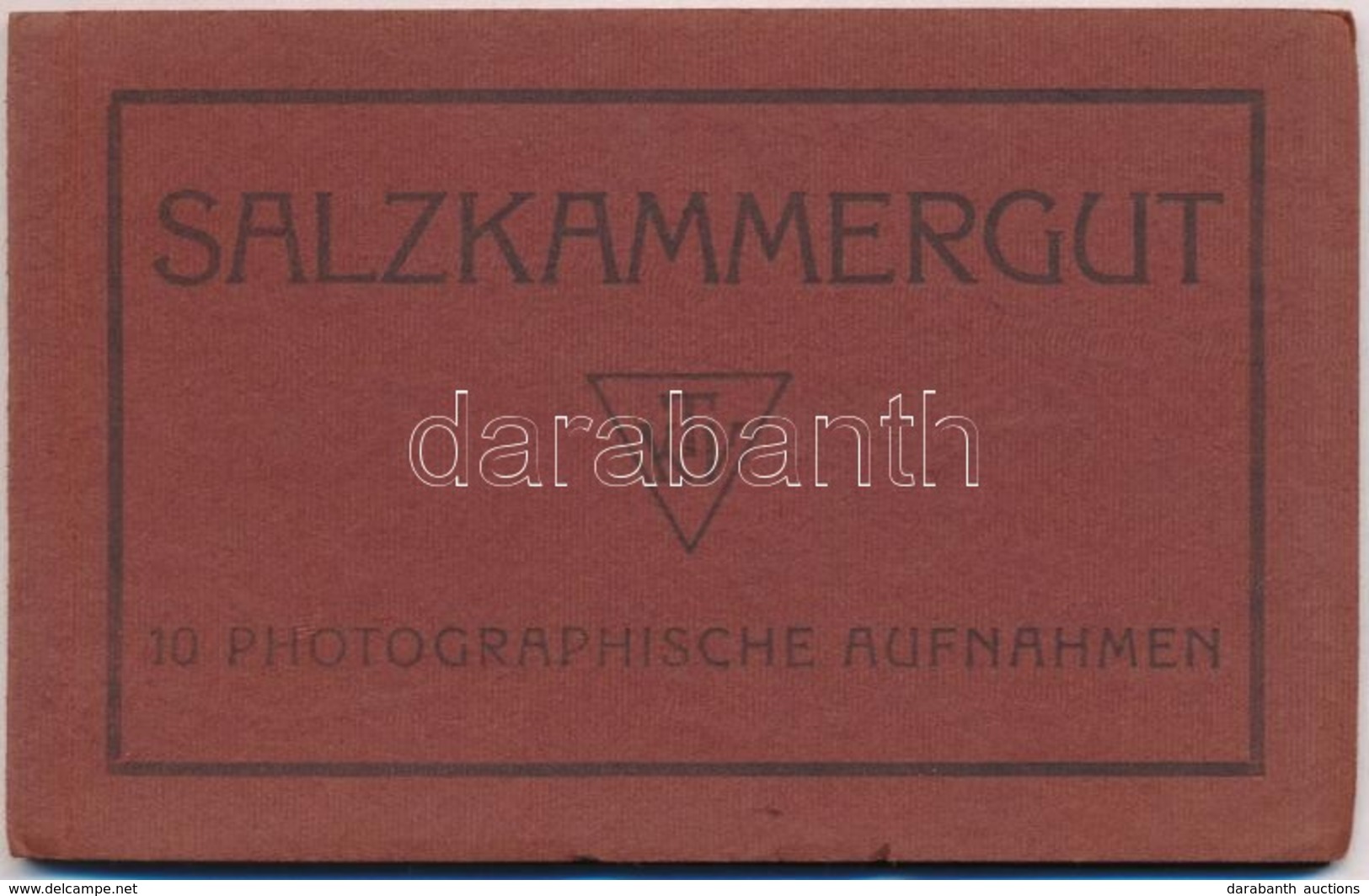 ** T1 Salzkammergut, Postcard Booklet With 10 Postcards - Unclassified