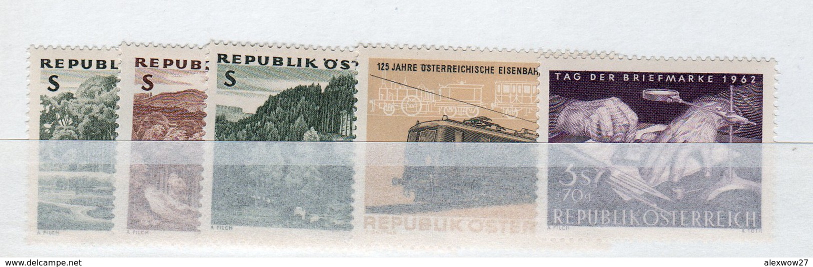Austria 1962 Annata Completa / Years Complete **MNH /VF - Ganze Jahrgänge