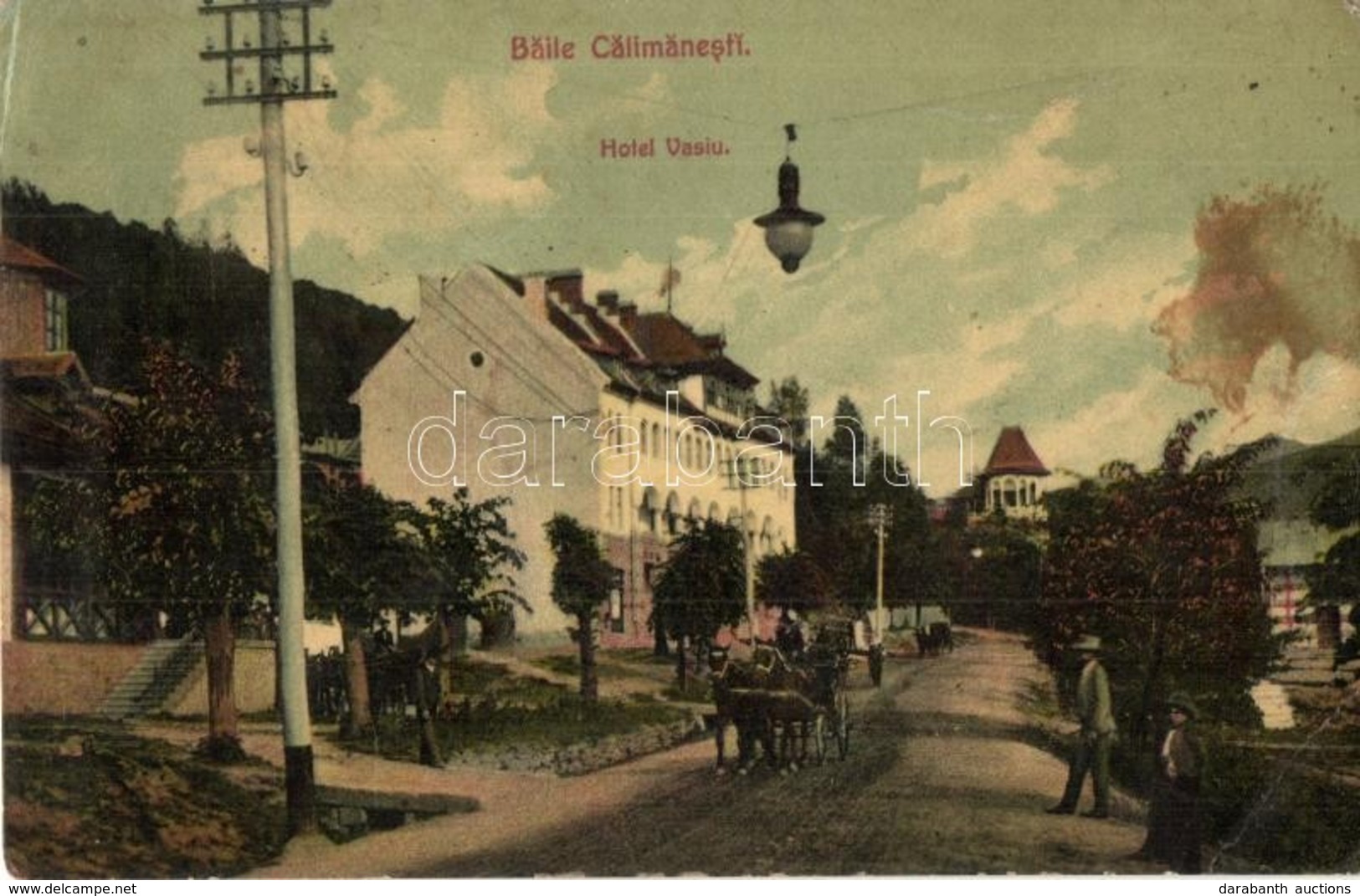 * T3 Calimanesti, Baile Calimanesti; Hotel Vasiu. Editura Ad. Maier & D. Stern No. 1894. (fl) - Unclassified