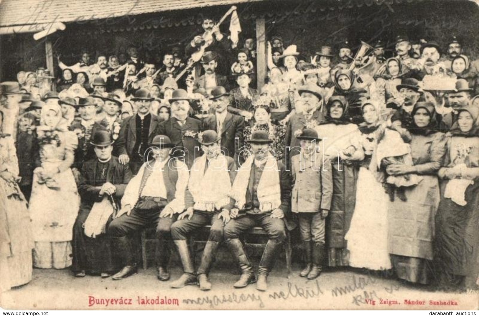 T2/T3 Bunyevác Lakodalom. Vig Zsigmond Sándor Kiadása / Bunjevci Wedding, Folklore (EK) - Non Classés