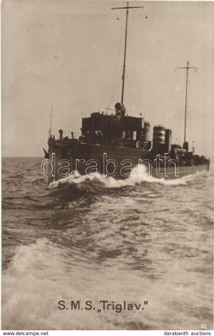 ** T2 SMS Triglav K.u.K. Haditengerészet Tátra Osztályú Rombolója / K.u.K. Kriegsmarine Zerstörter / Austro-Hungarian Na - Ohne Zuordnung
