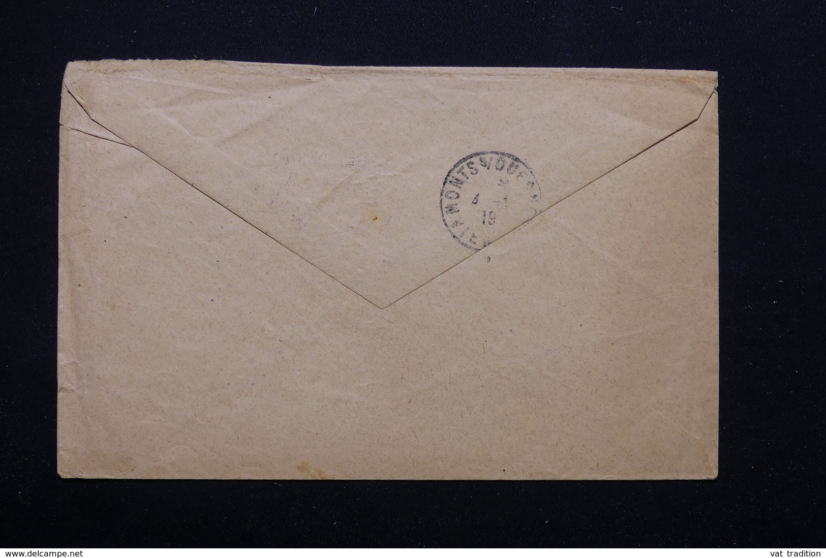 FRANCE - Enveloppe Du Dépôt De Prisonniers De Guerre De Poitiers Pour Princay En 1919 - L 21301 - Guerre De 1914-18