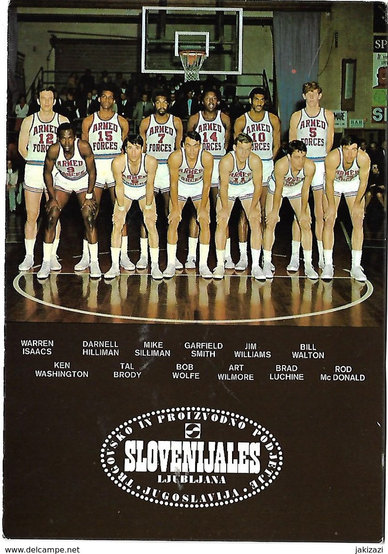 USA Basketball Team 1970. WC In Ljubljana. - Pallacanestro