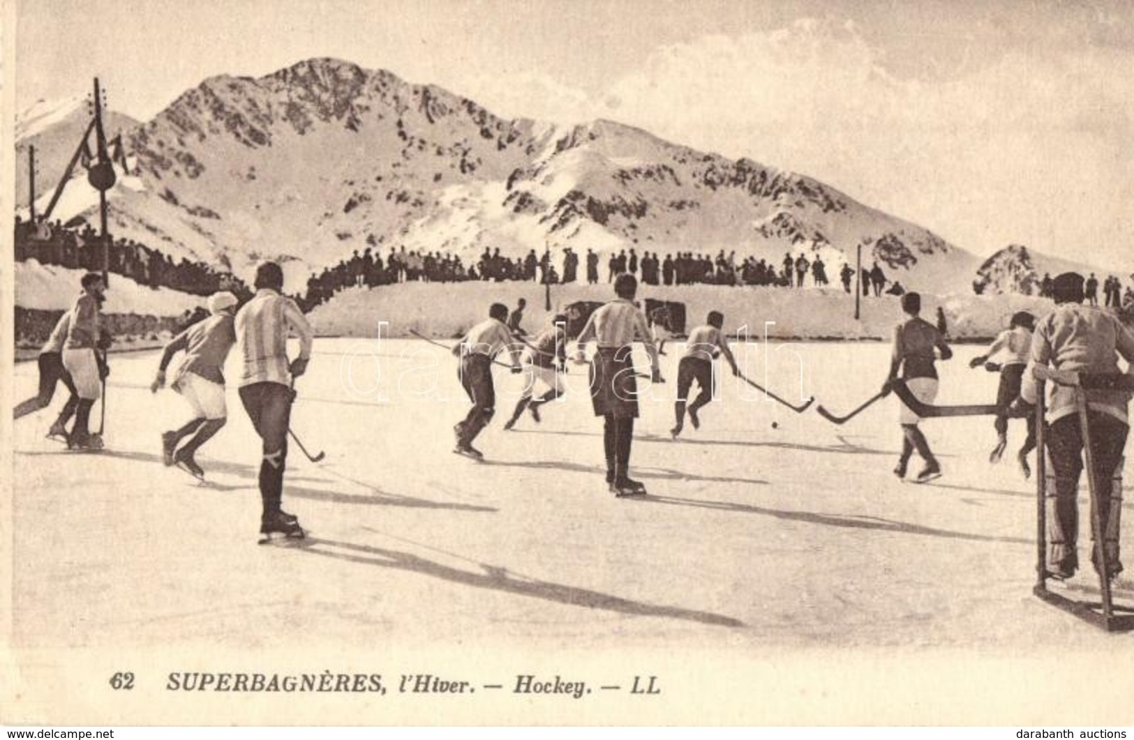 ** T1 Superbagneres, L'Hiver, Hockey / Winter Sport In France, Ice Hockey - Non Classés