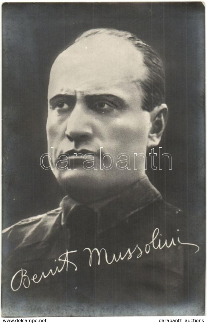 ** T2/T3 Benito Mussolini, Italian National Fascist Party Leader - Sin Clasificación