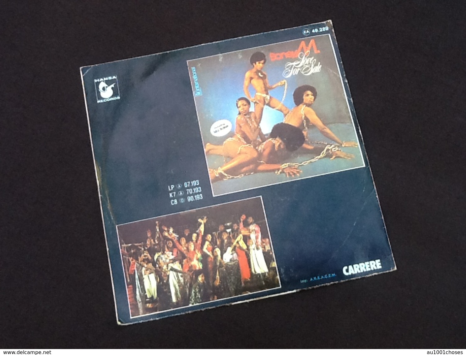 Vinyle 45 Tours  Boney M.  My Baker  (1977) - Autres & Non Classés