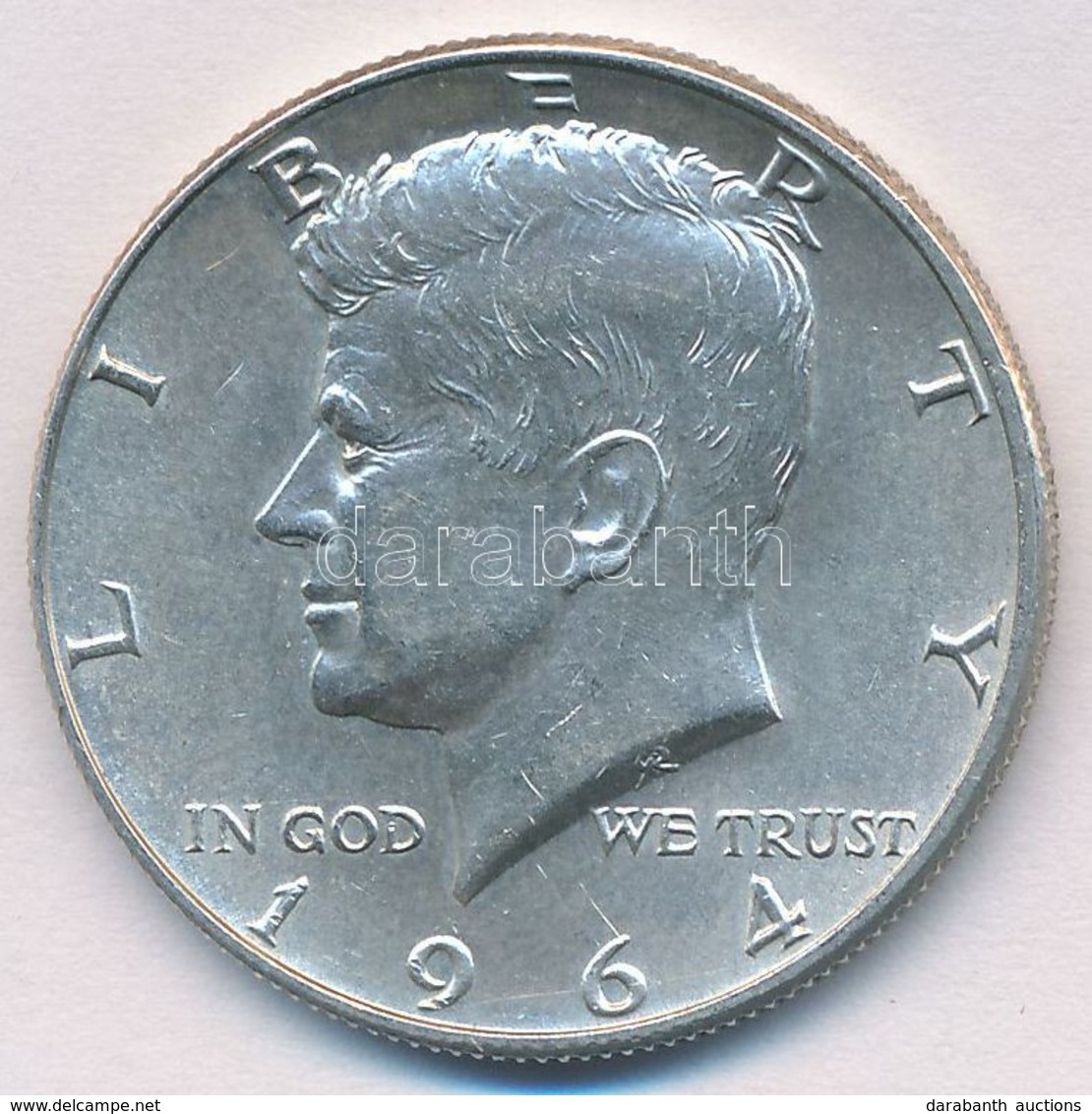 Amerikai Egyesült Államok 1964D 1/2$ Ag 'Kennedy' T:1-,2 USA 1964D 1/2 Dollar Ag 'Kennedy' C:AU,XF 
Krause KM#202 - Ohne Zuordnung