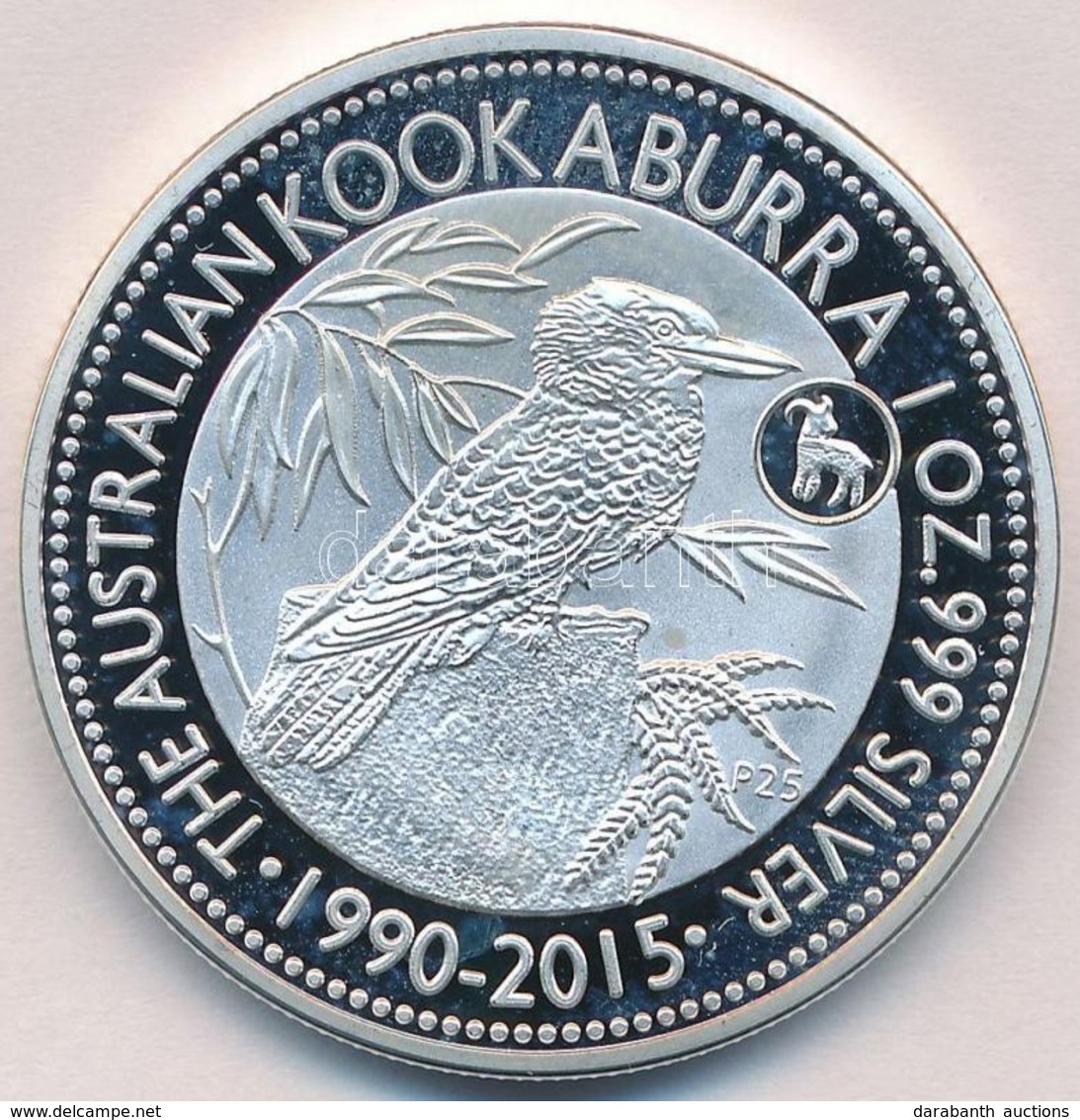 Ausztrália 2015. 1$ Ag 'Kookaburra' (1oz/0.999) T:PP 
Australia 2015. 1 Dollar Ag 'Kookaburra' (1oz/0.999) C:PP - Unclassified