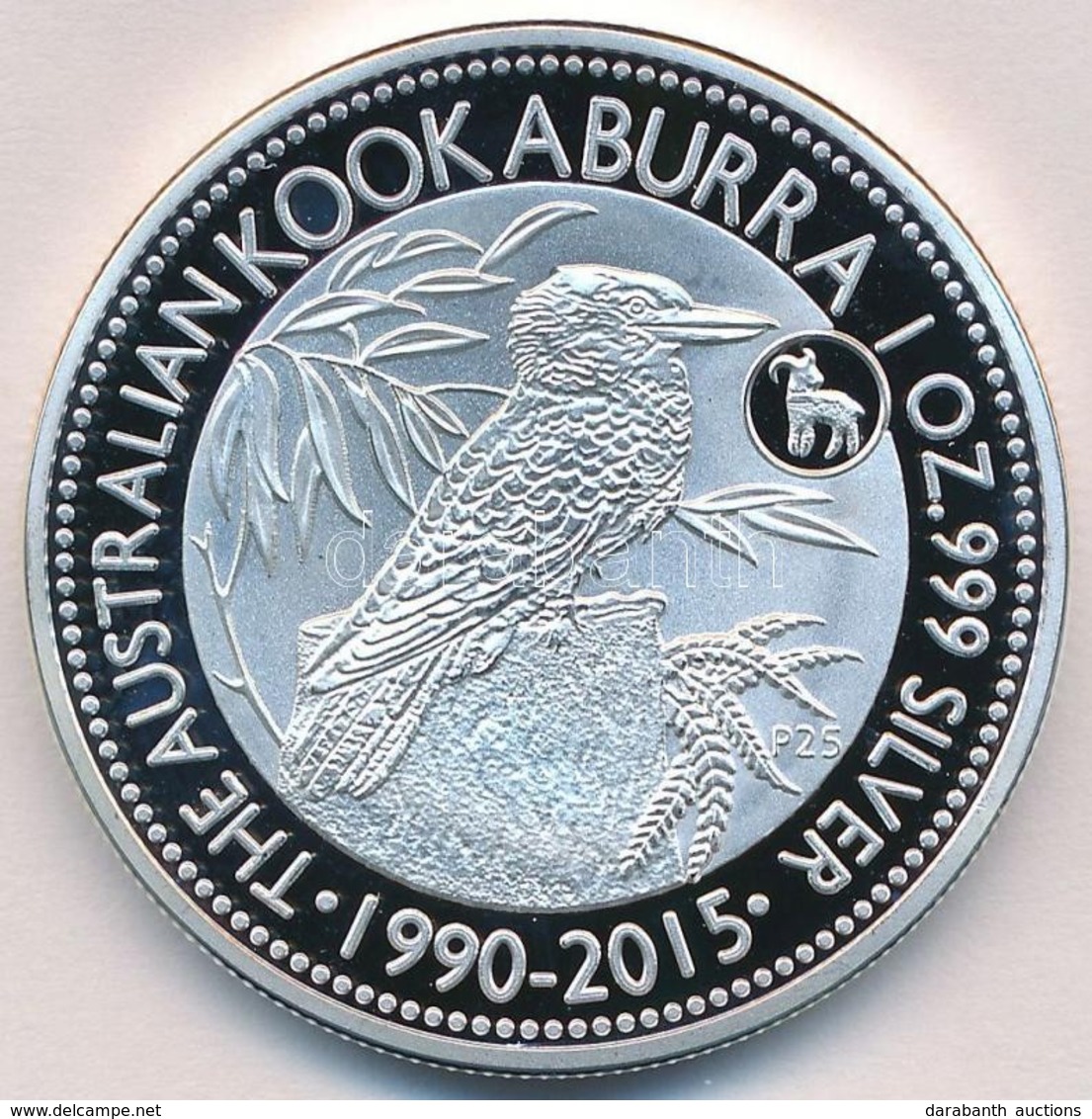 Ausztrália 2015. 1$ Ag 'Kookaburra' (1oz/0.999) T:PP 
Australia 2015. 1 Dollar Ag 'Kookaburra' (1oz/0.999) C:PP - Unclassified
