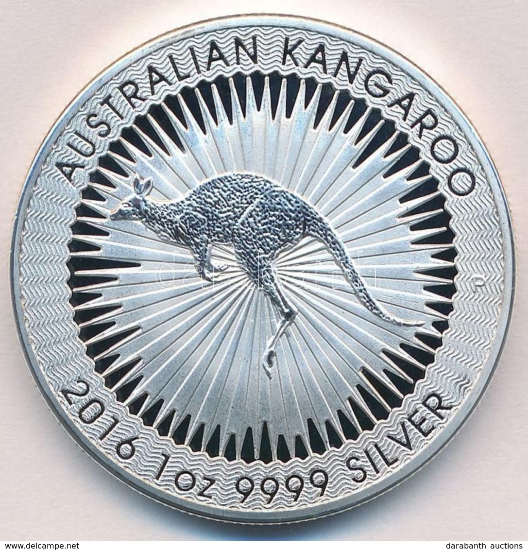 Ausztrália 2016. 1$ 'II. Erzsébet / Ausztrál Kenguru' (1oz/0.999) T:BU
Australia 2016. 1 Dollar 'Elisabeth II / Australi - Ohne Zuordnung