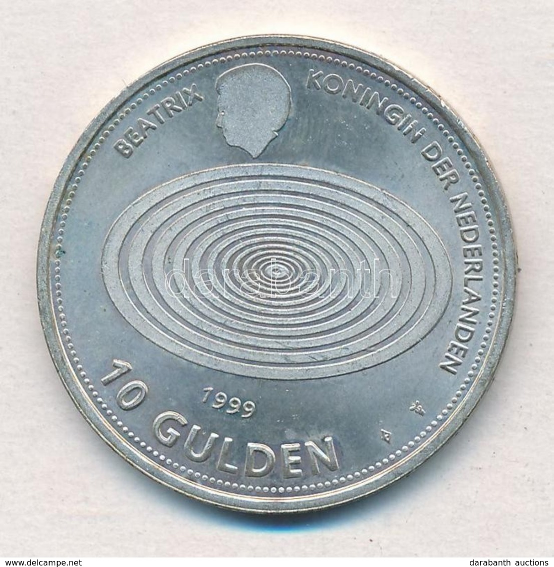 Hollandia 1999. 10G Ag 'Millenium' T:1-,2
Netherlands 1999. 10 Gulden Ag 'Millenium' C:AU,XF
Krause KM#228 - Non Classés