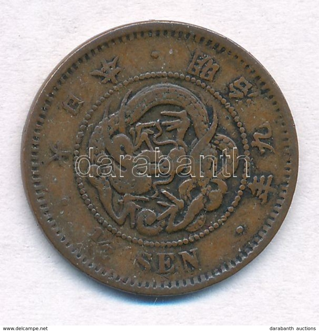 Japán 1876. 1/2s Cu 'Meidzsi' T:2-
Japan 1876. 1/2 Sen Cu 'Meiji' C:VF
Krause KM#16.1 - Non Classés