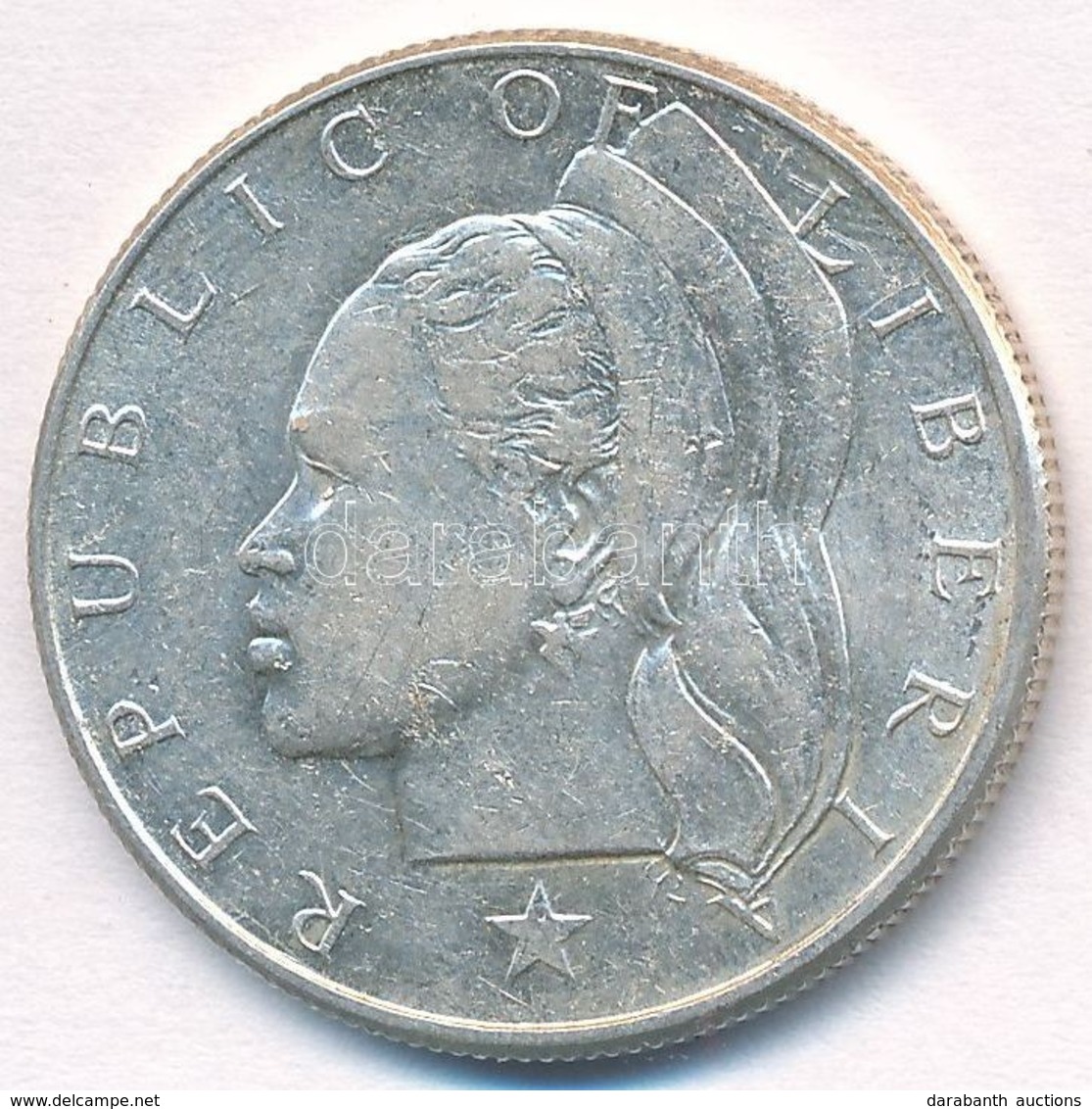 Libéria 1960. 50c Ag T:2
Liberia 1960. 50 Cents Ag C:XF - Unclassified