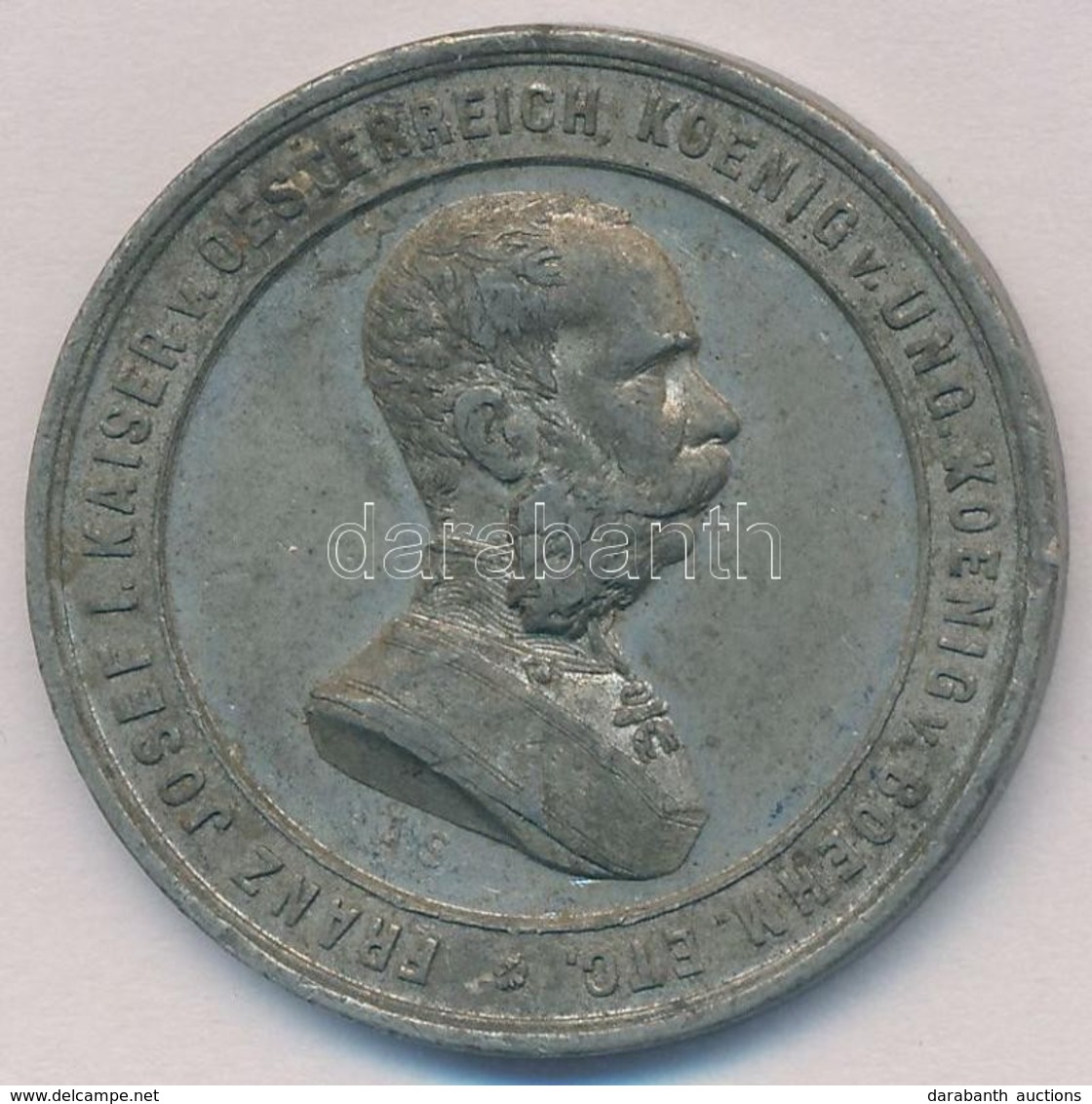 Ausztria 1873. 'Ferenc József / Rotunda - Világkiállítás Bécs 1873' Zn Emlékérem (33mm). Szign.: A.S (Anton Scharff) T:2 - Ohne Zuordnung