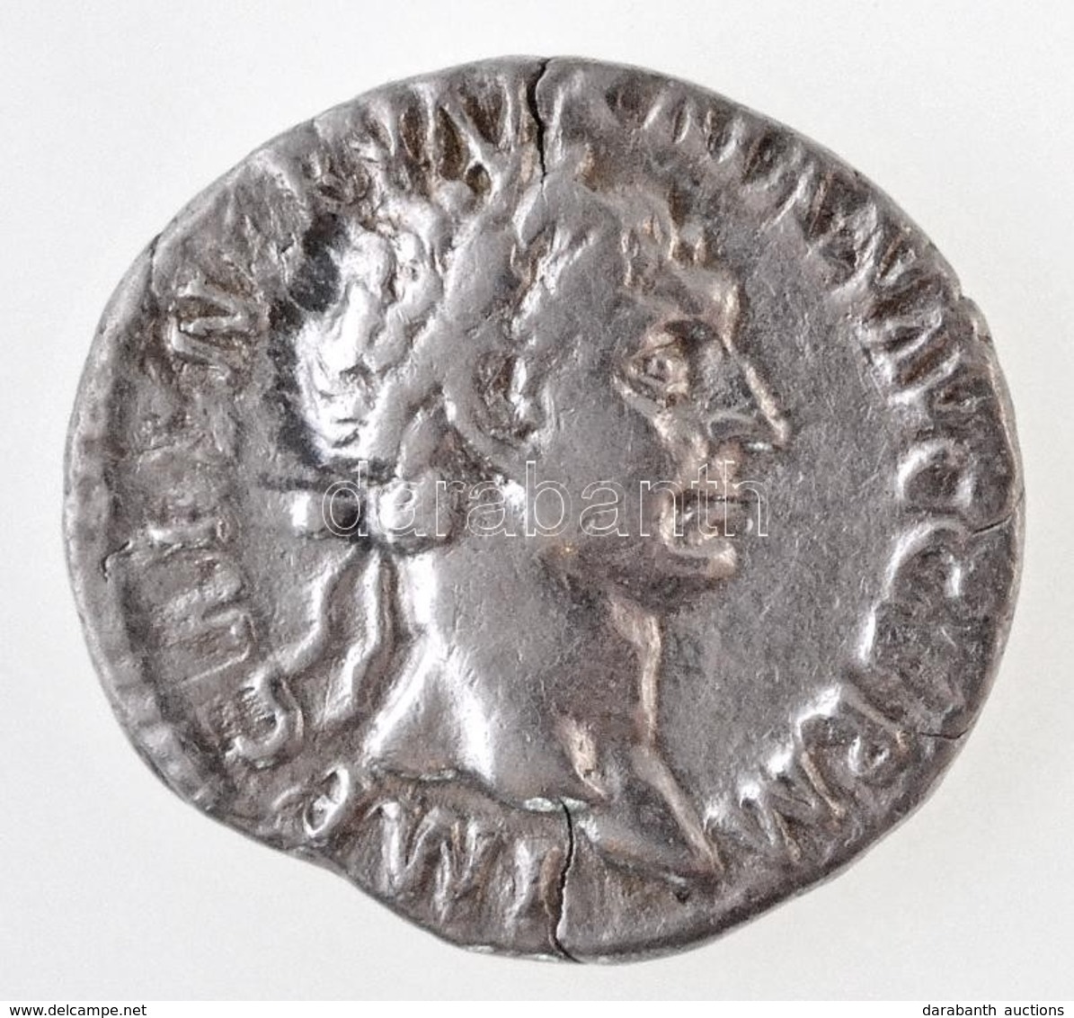 Római Birodalom / Róma / Traianus 98-99. Denár Ag (2,7g) T:2,2-
Roman Empire / Rome / Trajan 98-99. Denarius Ag 'IMP CAE - Ohne Zuordnung