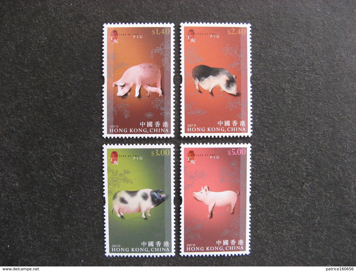 HONG-KONG : TB Série N° 1321 Au N° 1324, Neufs XX. - Neufs