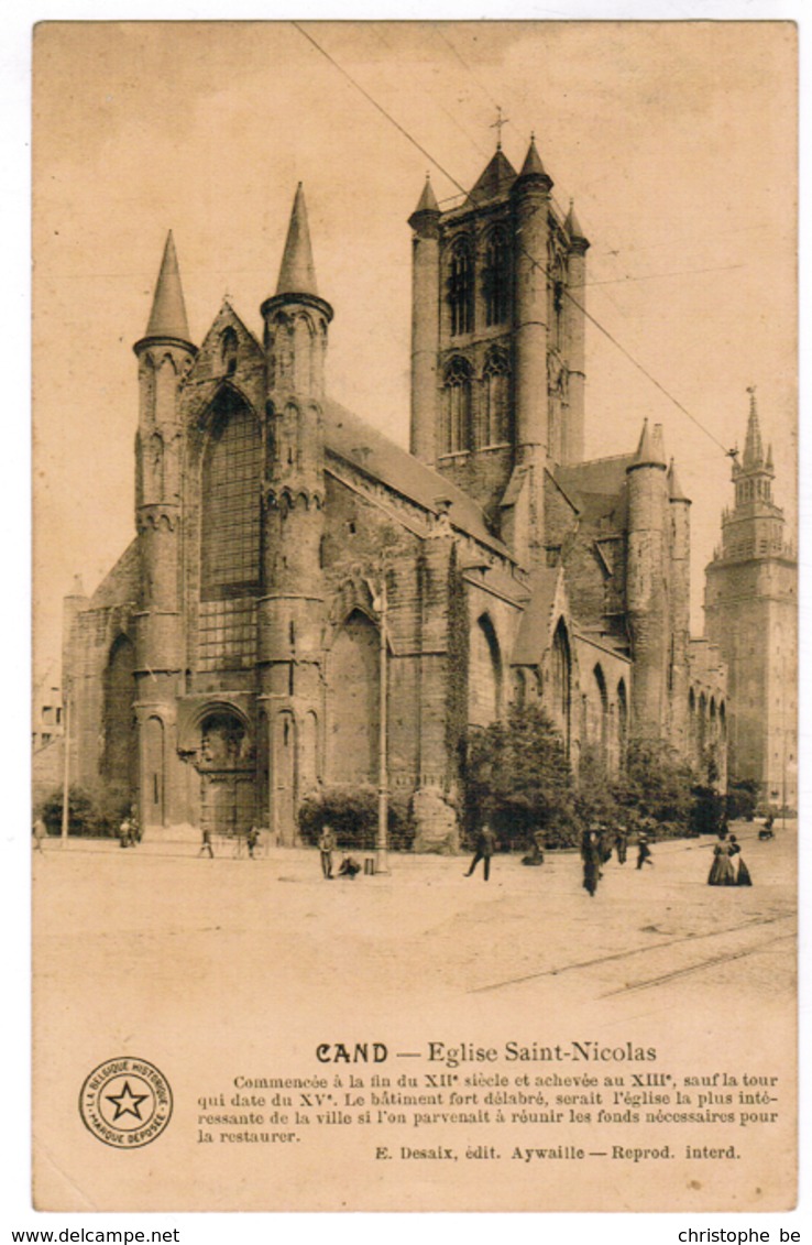 Gent, Gand Eglise Saint Nicolas (pk52909) - Gent