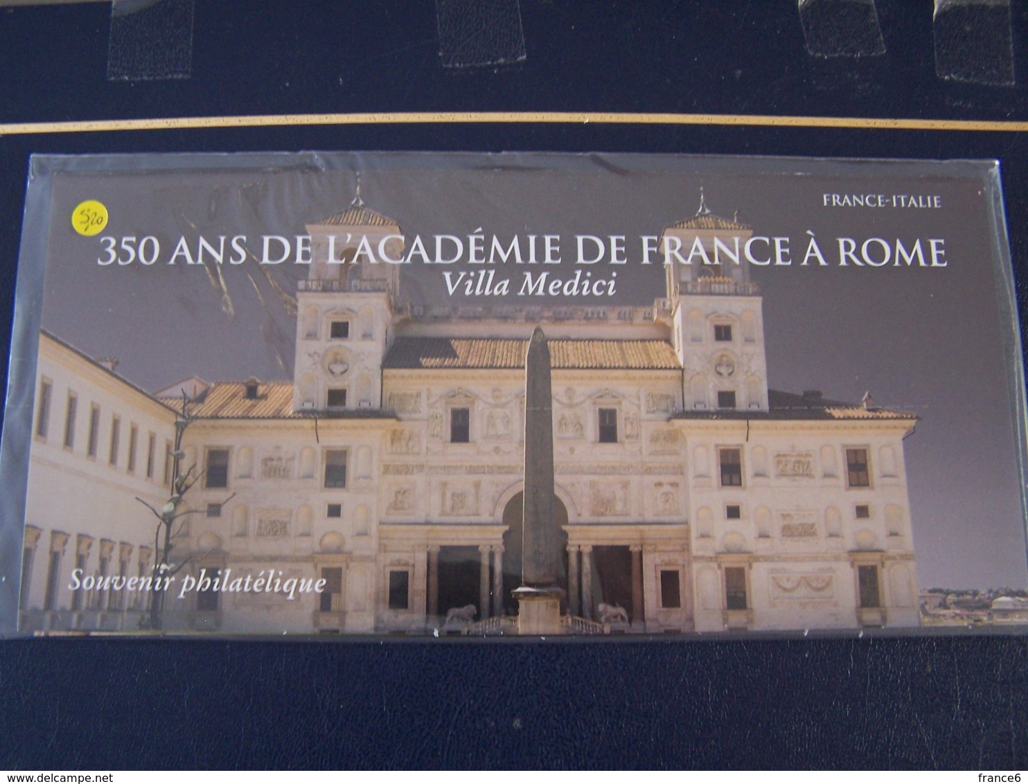 BLOC SOUVENIR SOUS BLISTER FERME  ACADEMIE DE ROME  YT  131 - Souvenir Blocks