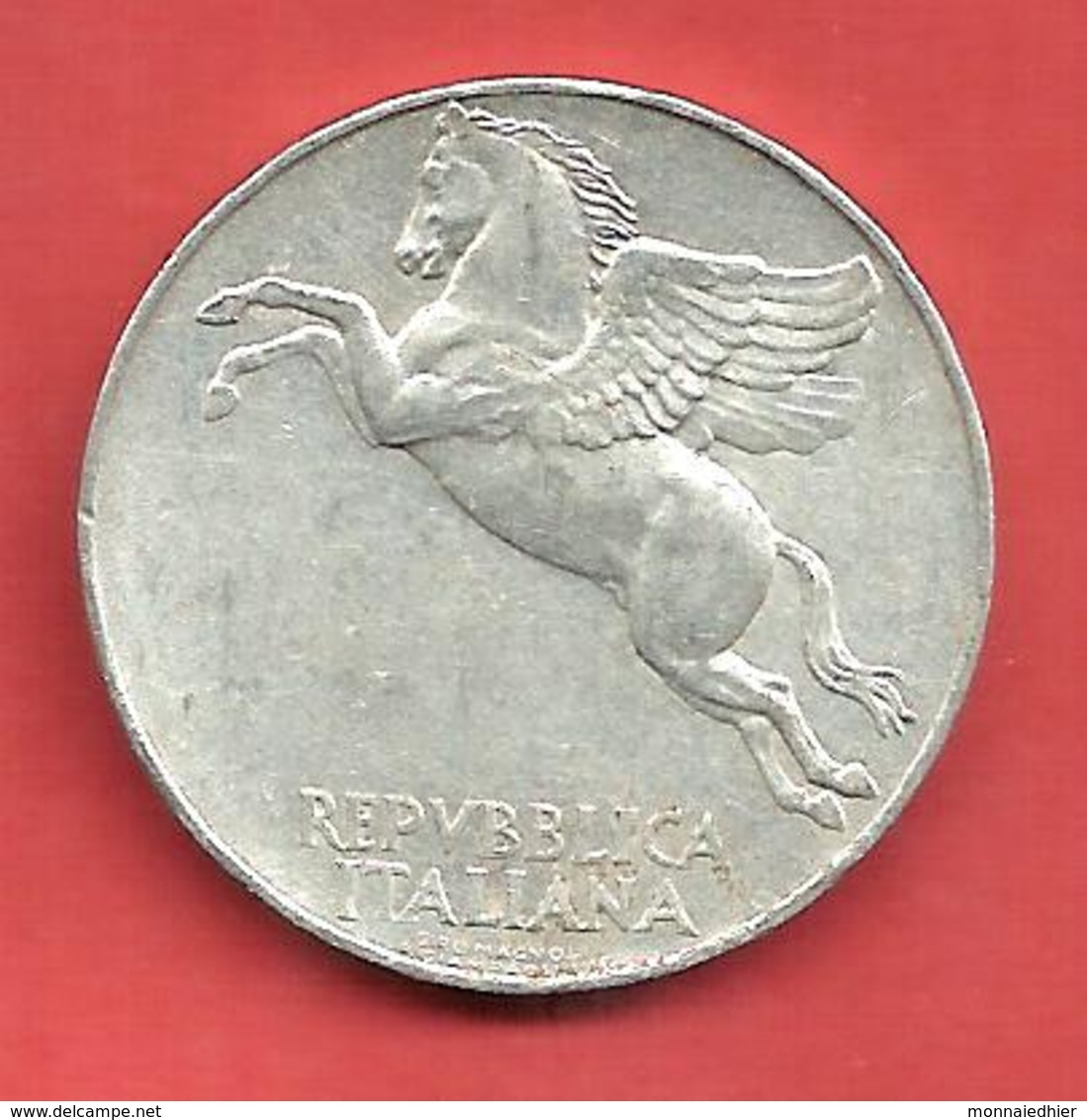 10 Lires , ITALIE , Aluminium , 1949 , N° KM # 90 - 10 Lire