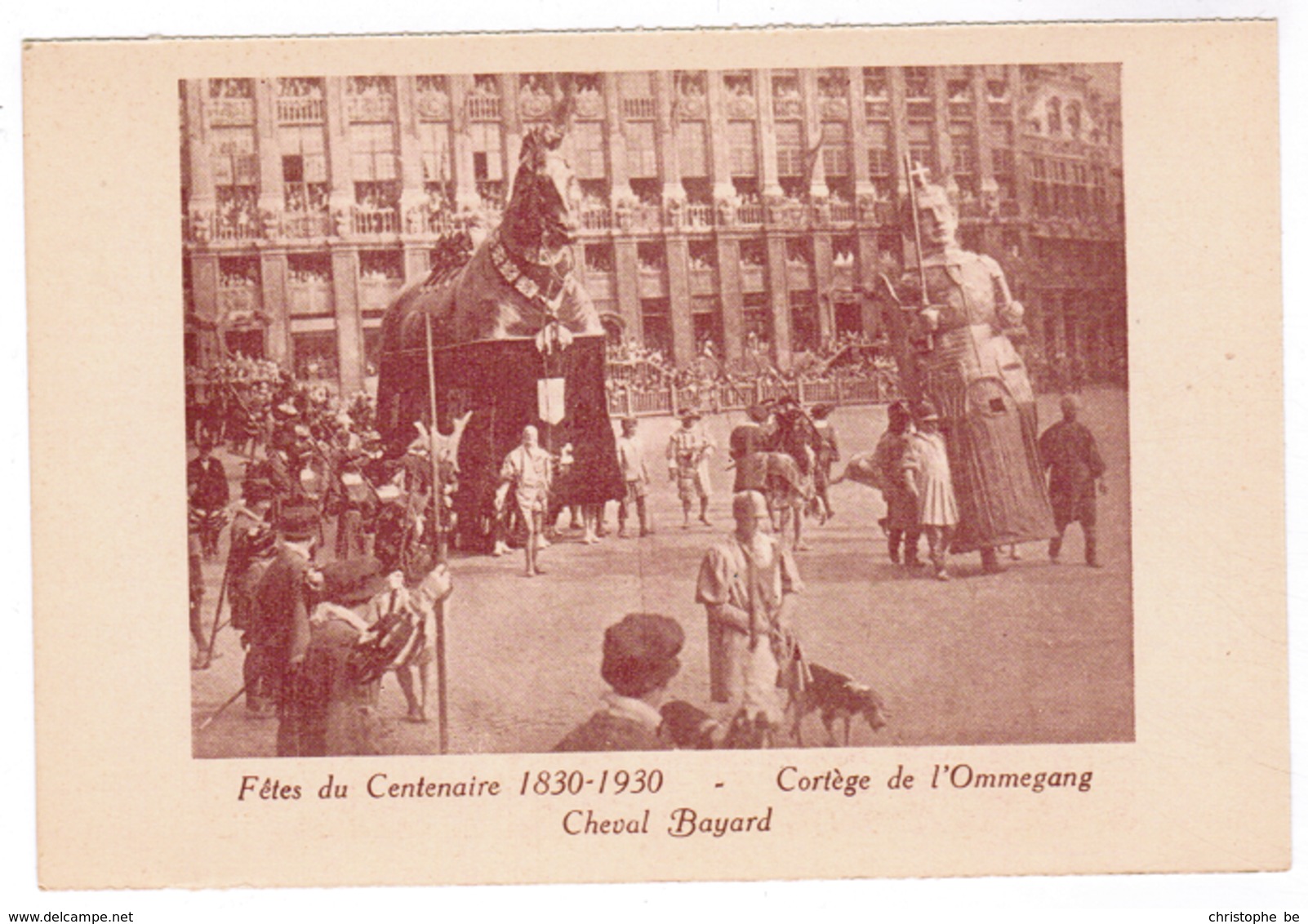 Brussel, Bruxelles, Fêtes Du Centenaire, 1830-1930 Cortege De L'Ommegang (pk52915) - Fêtes, événements