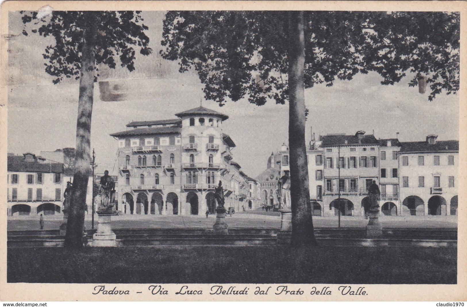 CARTOLINA - POSTCARD - PADOVA - VIA LUCA BELLUDI DAL PRATO DELLA VALLE - Padova