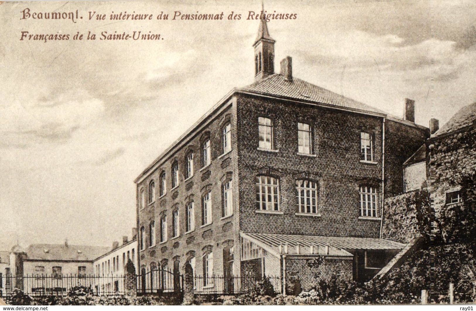 BELGIQUE - HAINAUT - BEAUMONT - Vue Intérieure Du Pensionnat Des Religieuses Françaises De La Sainte-Union. - Beaumont