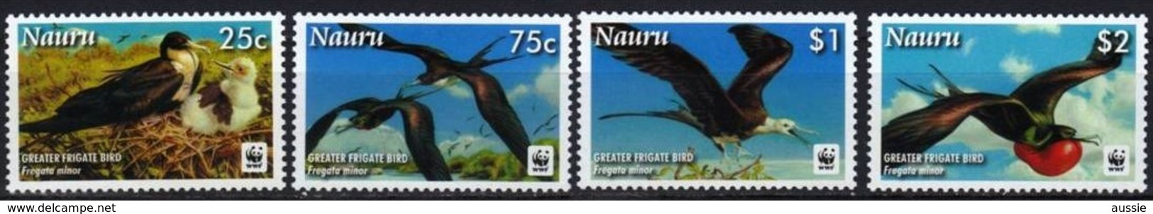 Nauru 2008 Yvertn° 632-635 *** MNH  Cote 9 Euro Faune Oiseaux Vogels Birds WWF - Nauru