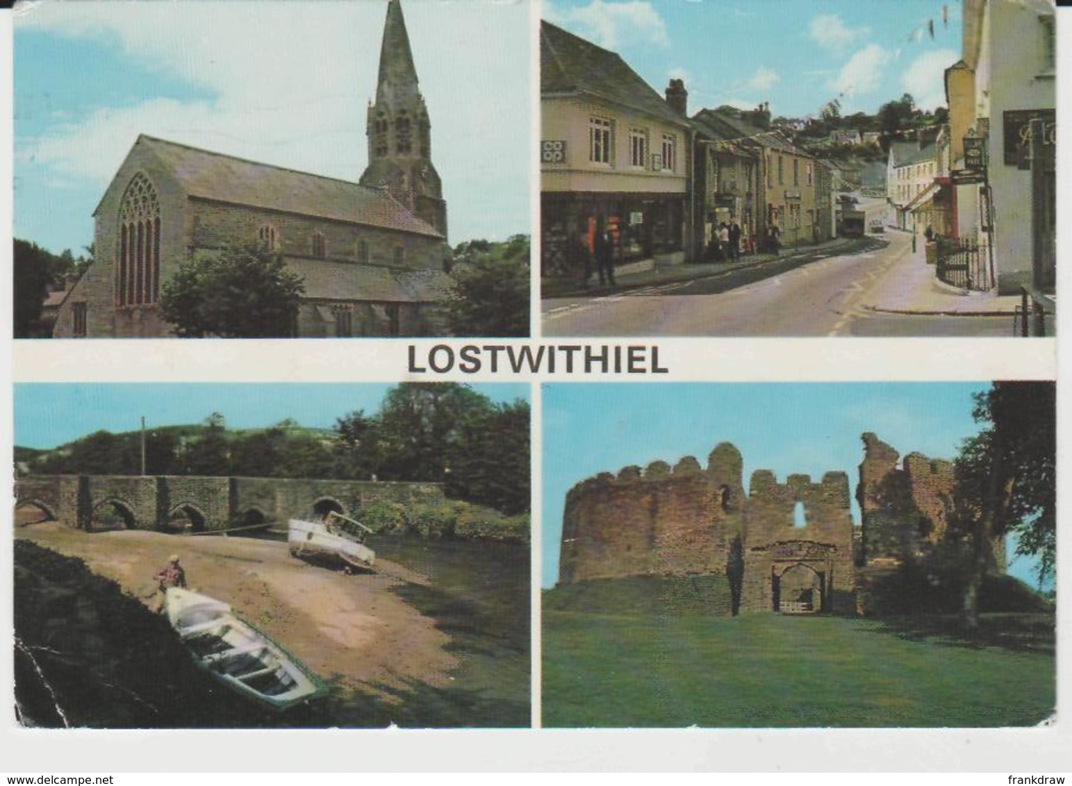 Postcard - Lostwithiel Four Views  - Posted 10th June 1978 Very Good - Unclassified