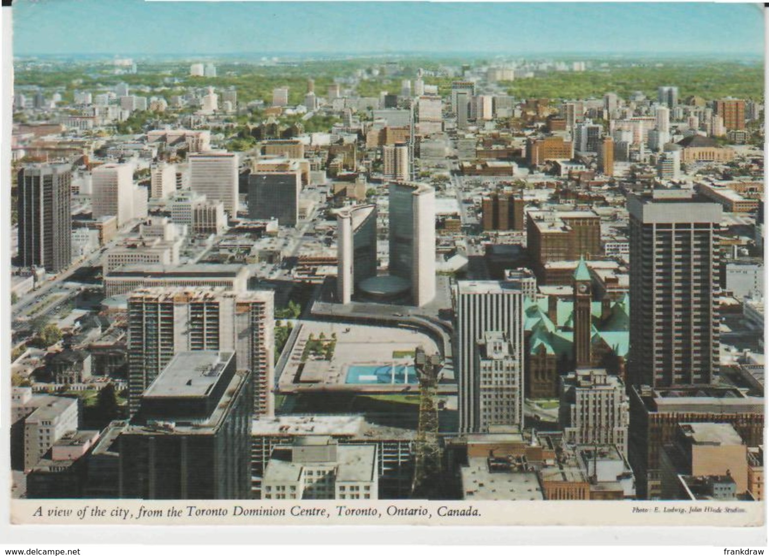 Postcard - Torento Dominion Centre  - Posted In 1975  Very Good - Unclassified