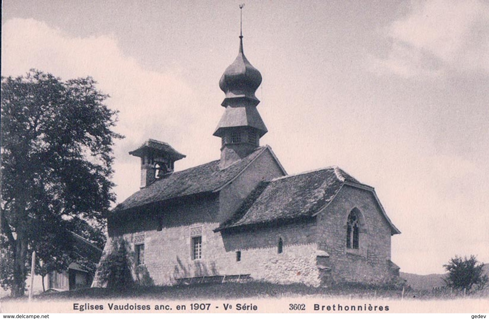 Eglises Vaudoises, Brethonnières (3602) - Autres & Non Classés