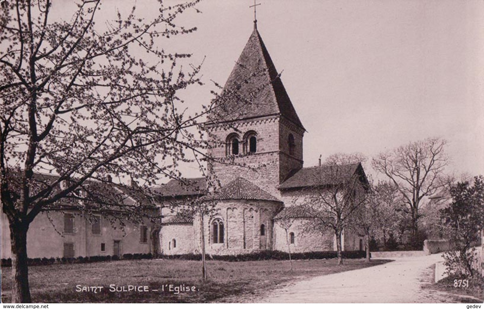 Eglises Vaudoises, Saint Sulpice (8751) - Saint-Sulpice